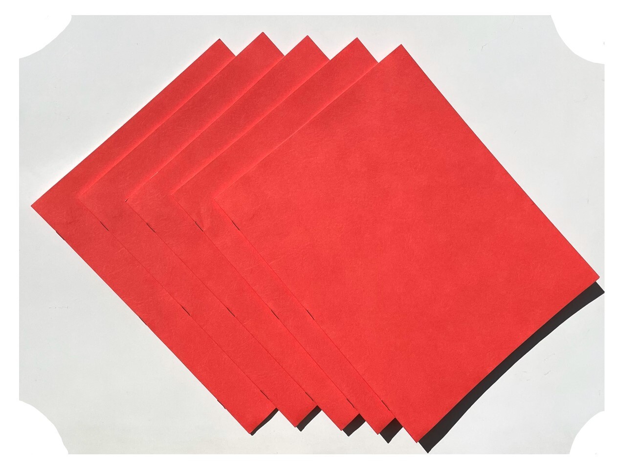 Staples 2-Pocket Paper Folder with Fasteners Red Green Blue Yellow 5-Pack