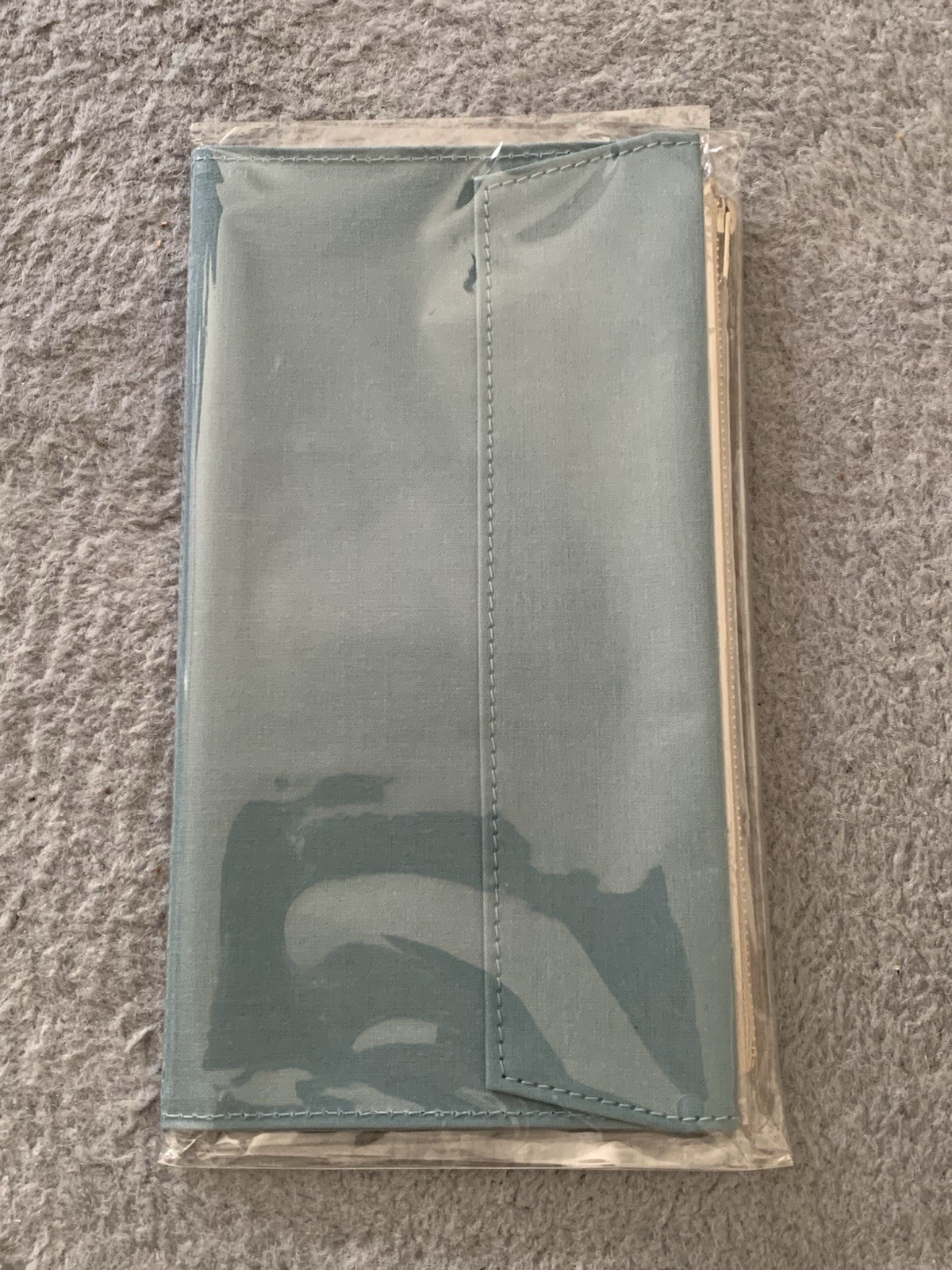 Traveler’s Company Paper Cloth Zipper Case Sky Regular Size New