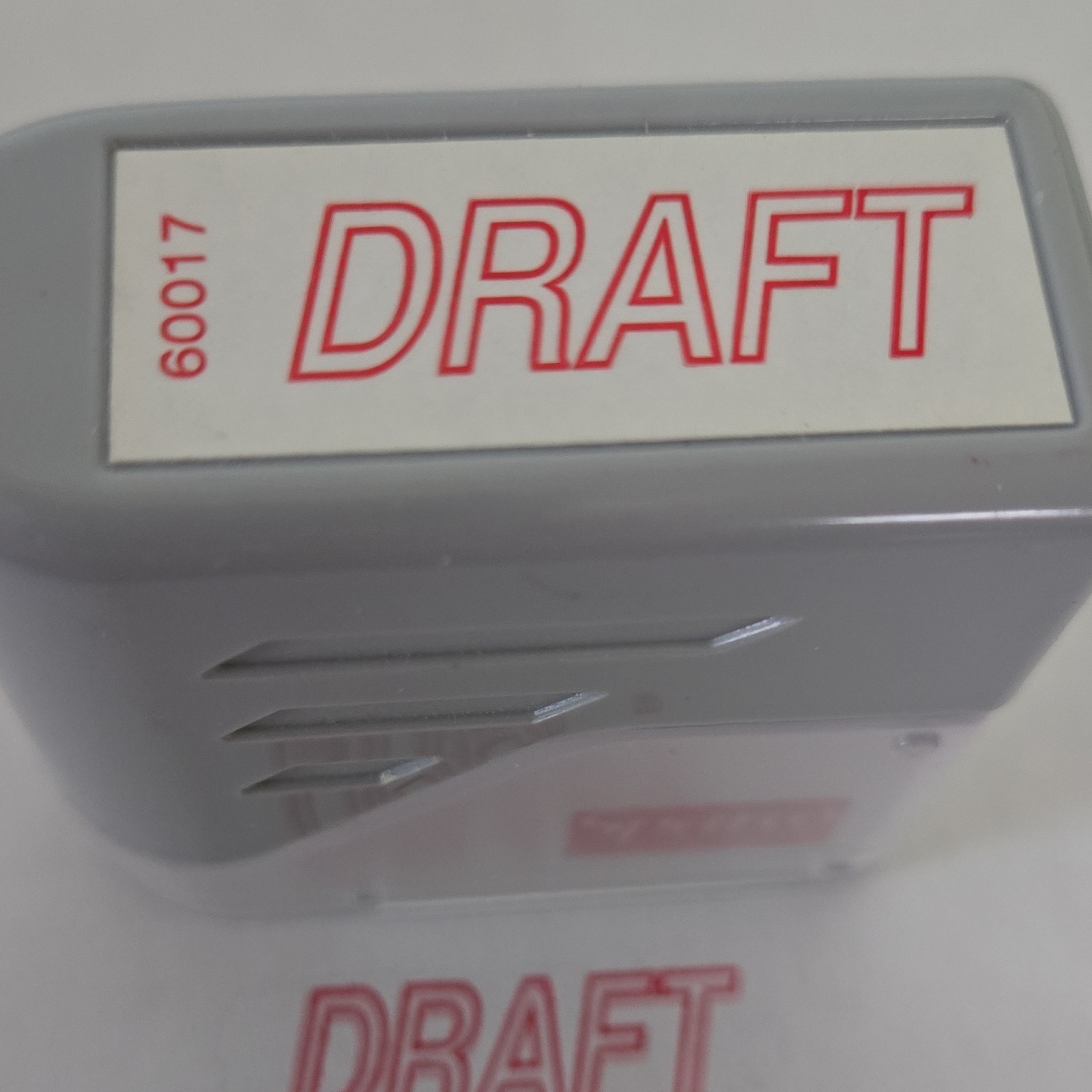 Sparco DRAFT Title Self-Inking Stamp Model 60017 Office Stamp