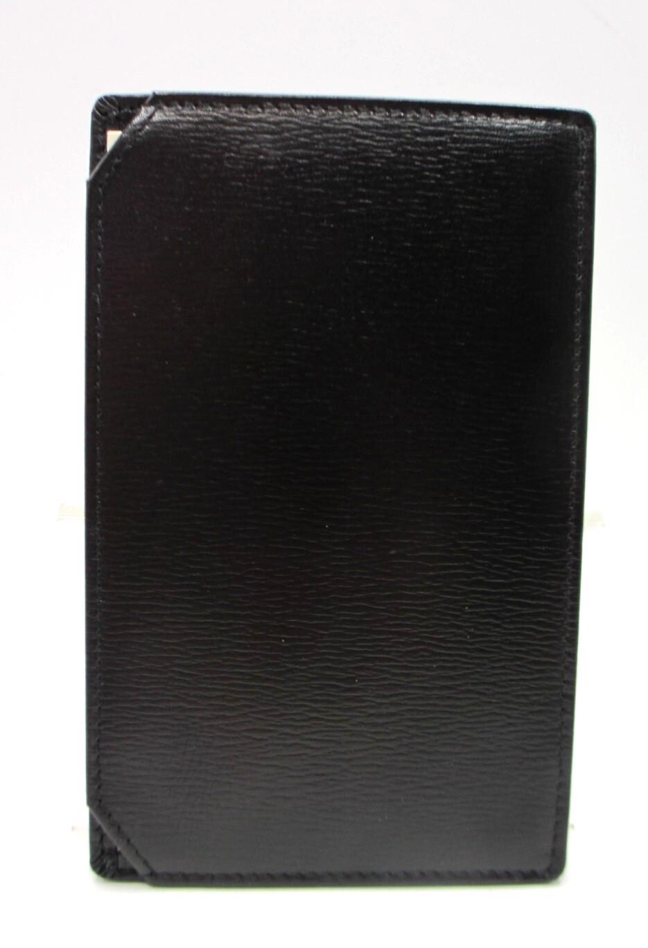 Jotter Leather 3×5″ Personal Pocket Refillable 24 Cards Graphic Image BLACK