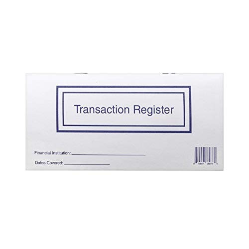 Checkbook Registers for Personal Checkbook, Transactions Ledgers, Pack of 10,…