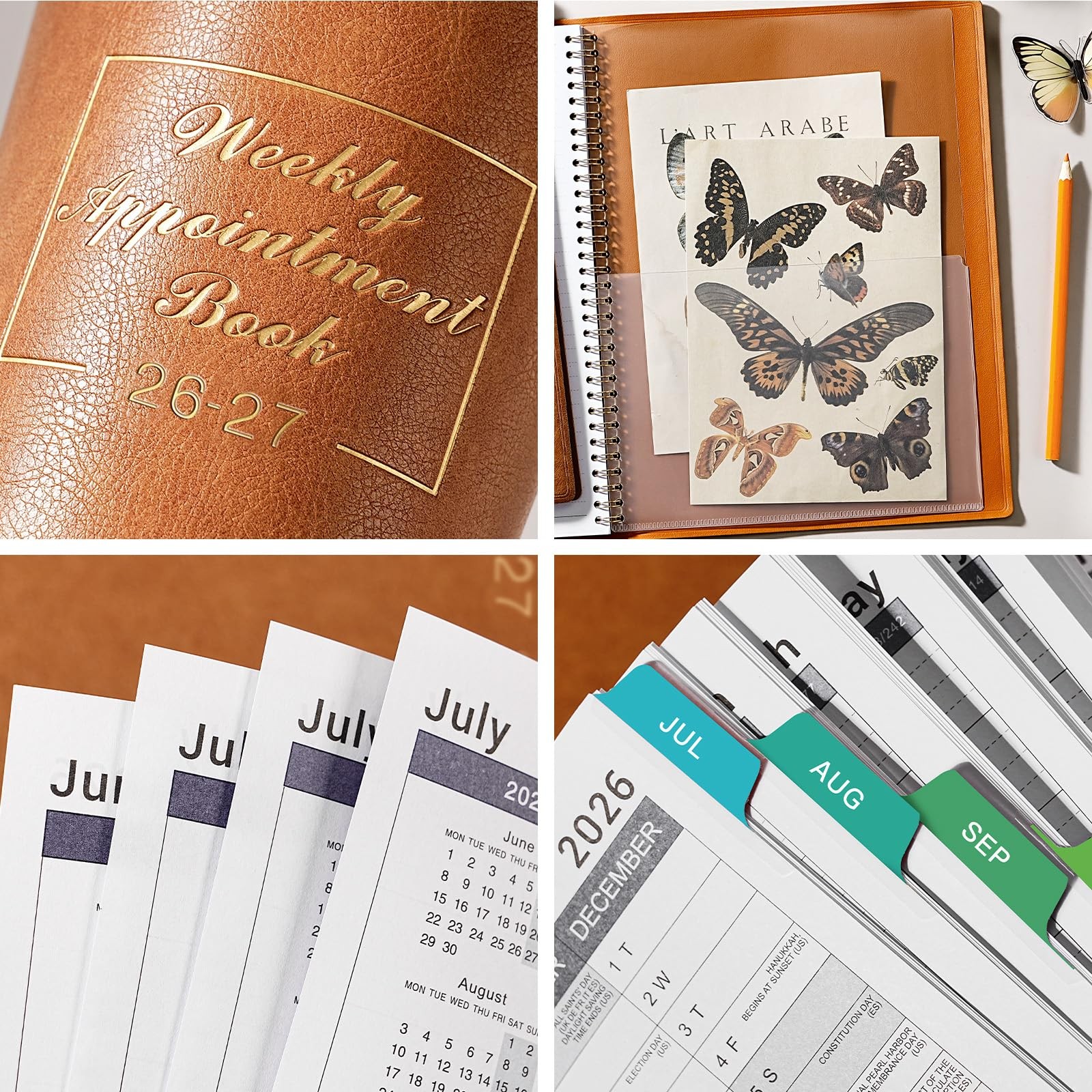2026-2027 Weekly Appointment Book – Jul. 2026 – Jun. 2027, Daily Hourly Plann