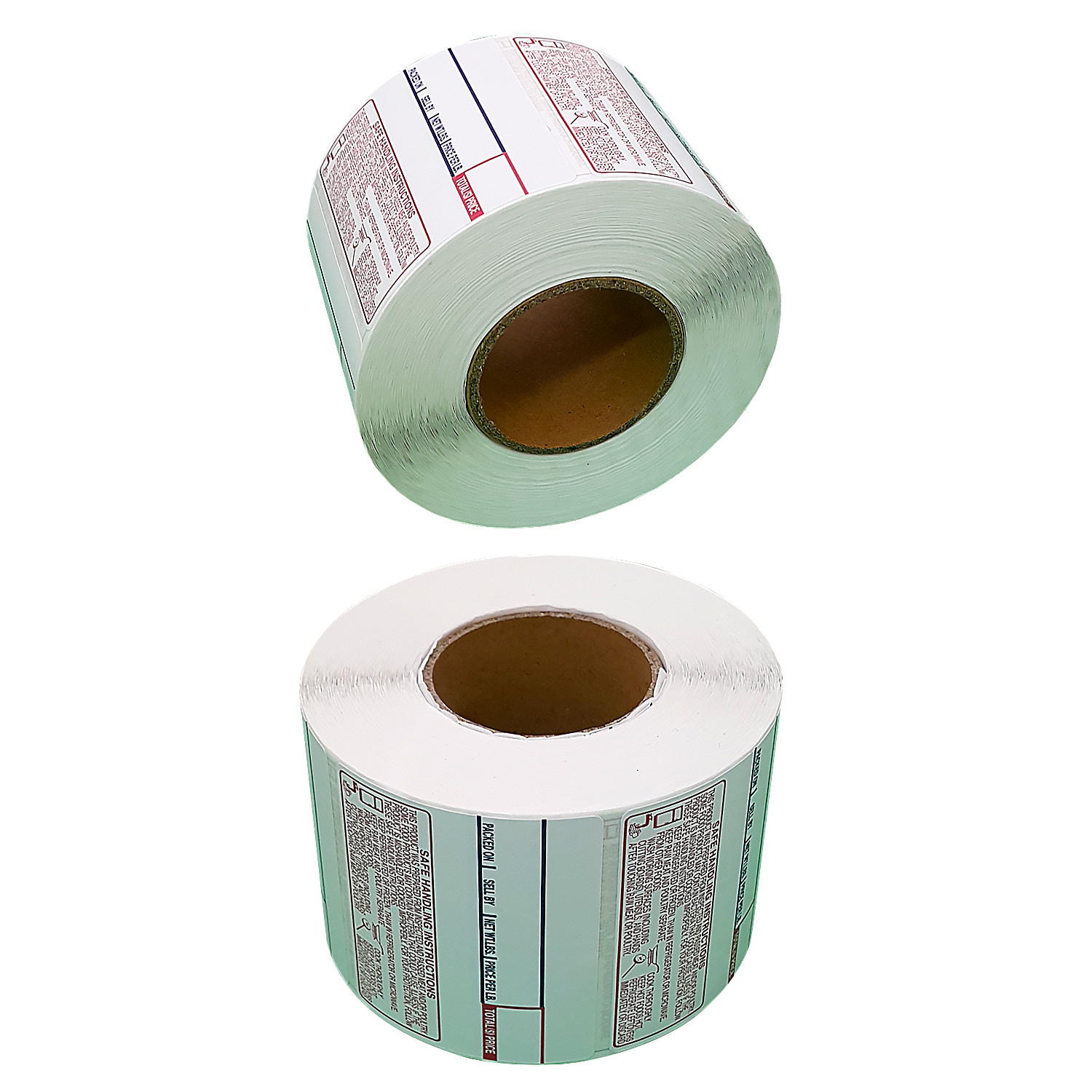 CAS LST-8030 Printing Scale Label, 58 x 50 mm, Non-UPC/Safe Handling “36 ROLLS”