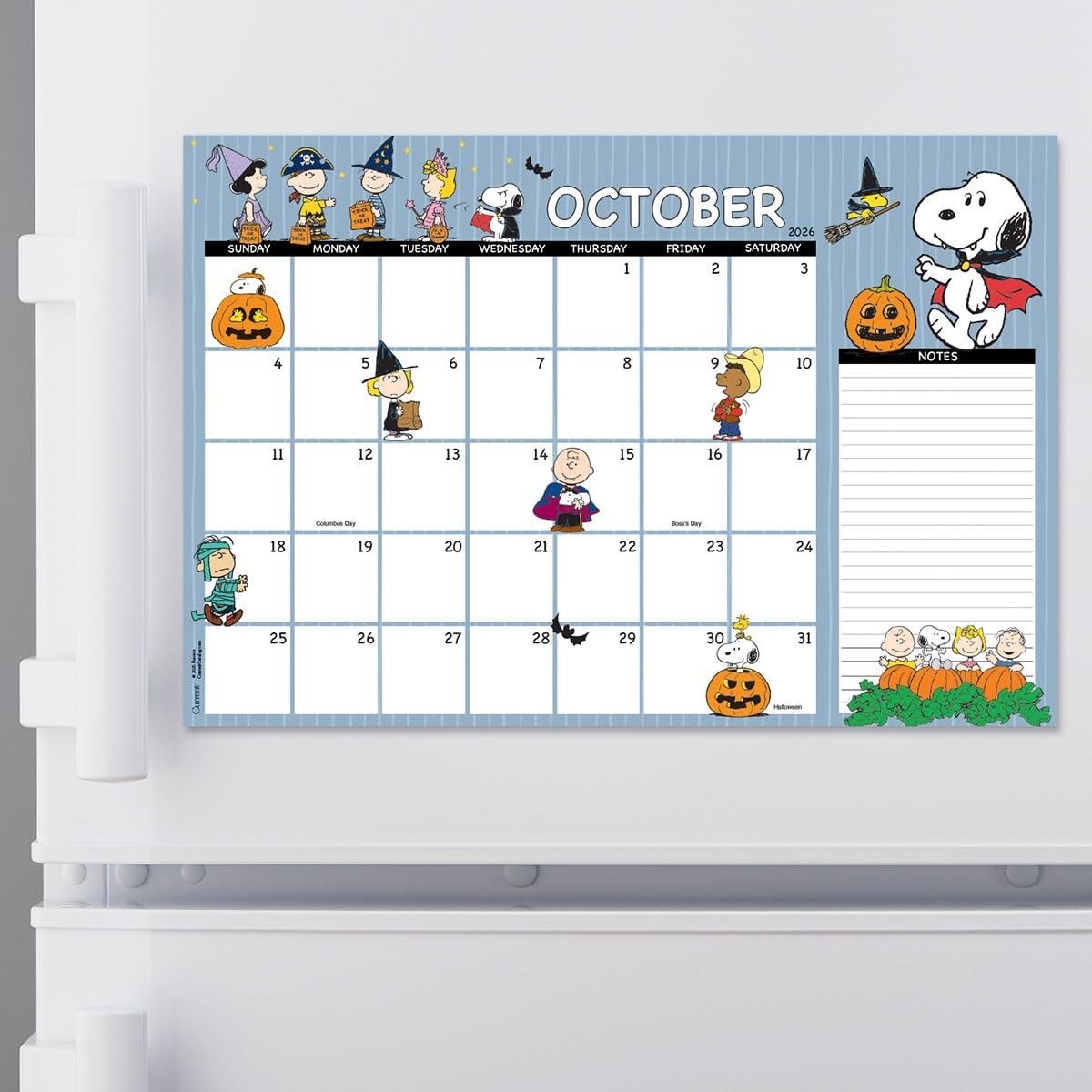 Current 2026-2027 PEANUTS Desk Calendar Pad, 11-Inch x 16-1/4-Inch Peanuts
