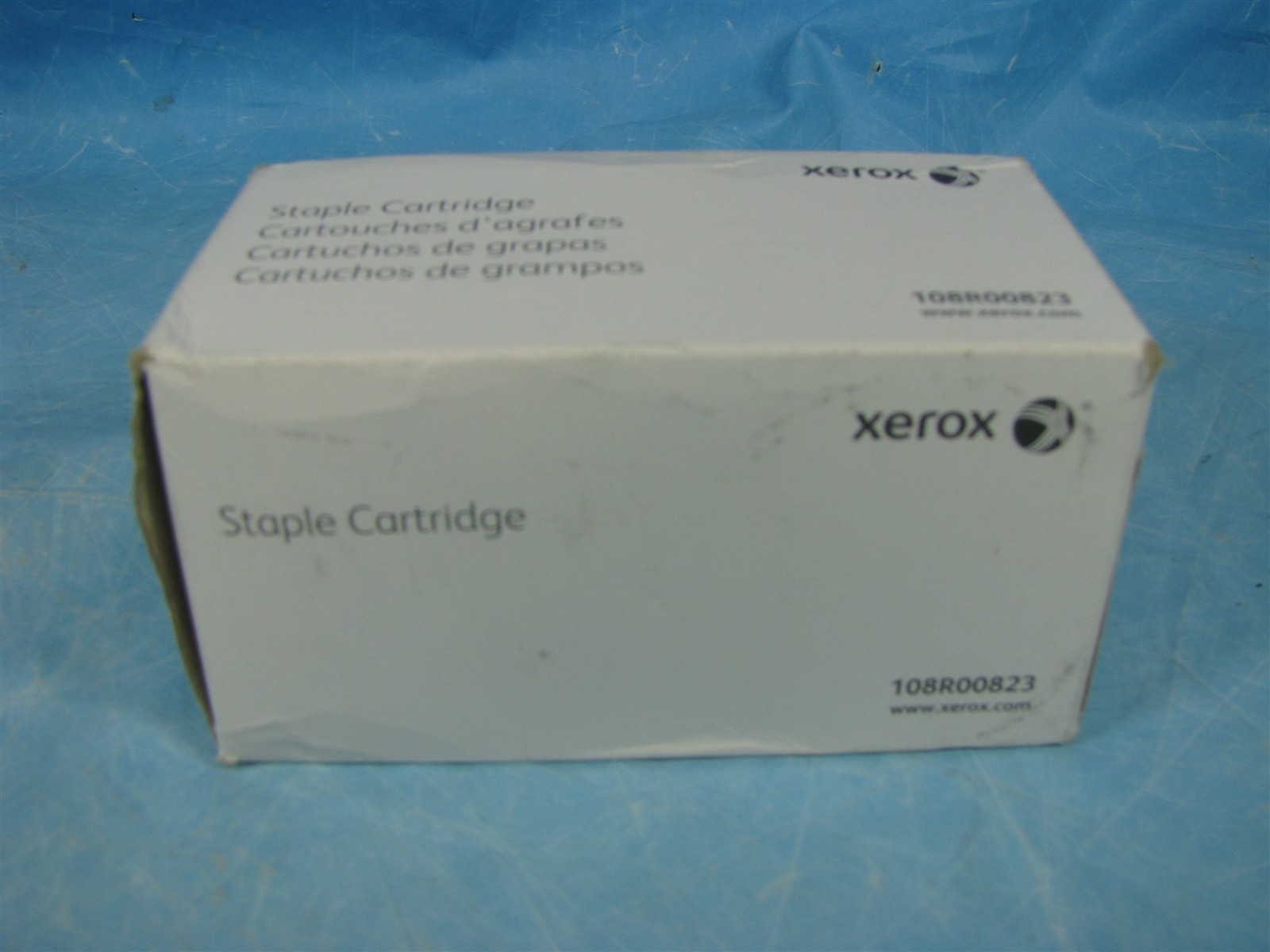 GENUINE XEROX LOT OF 2 STAPLE CARTRIDGES 108R00823 PHASER 3635MFP FREE SHIPPING