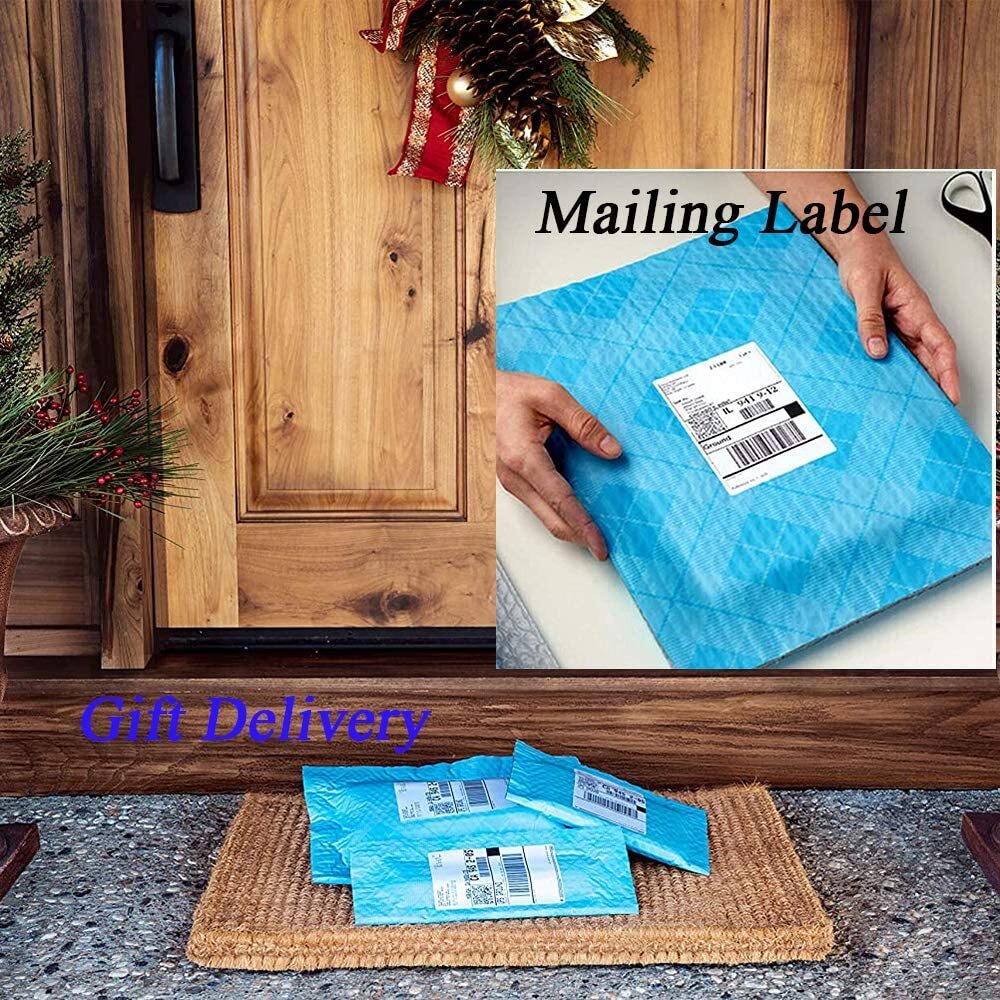 500-10000 Shipping Labels Fanfold 4×6 Direct Thermal for Zebra Rollo Printer UPS