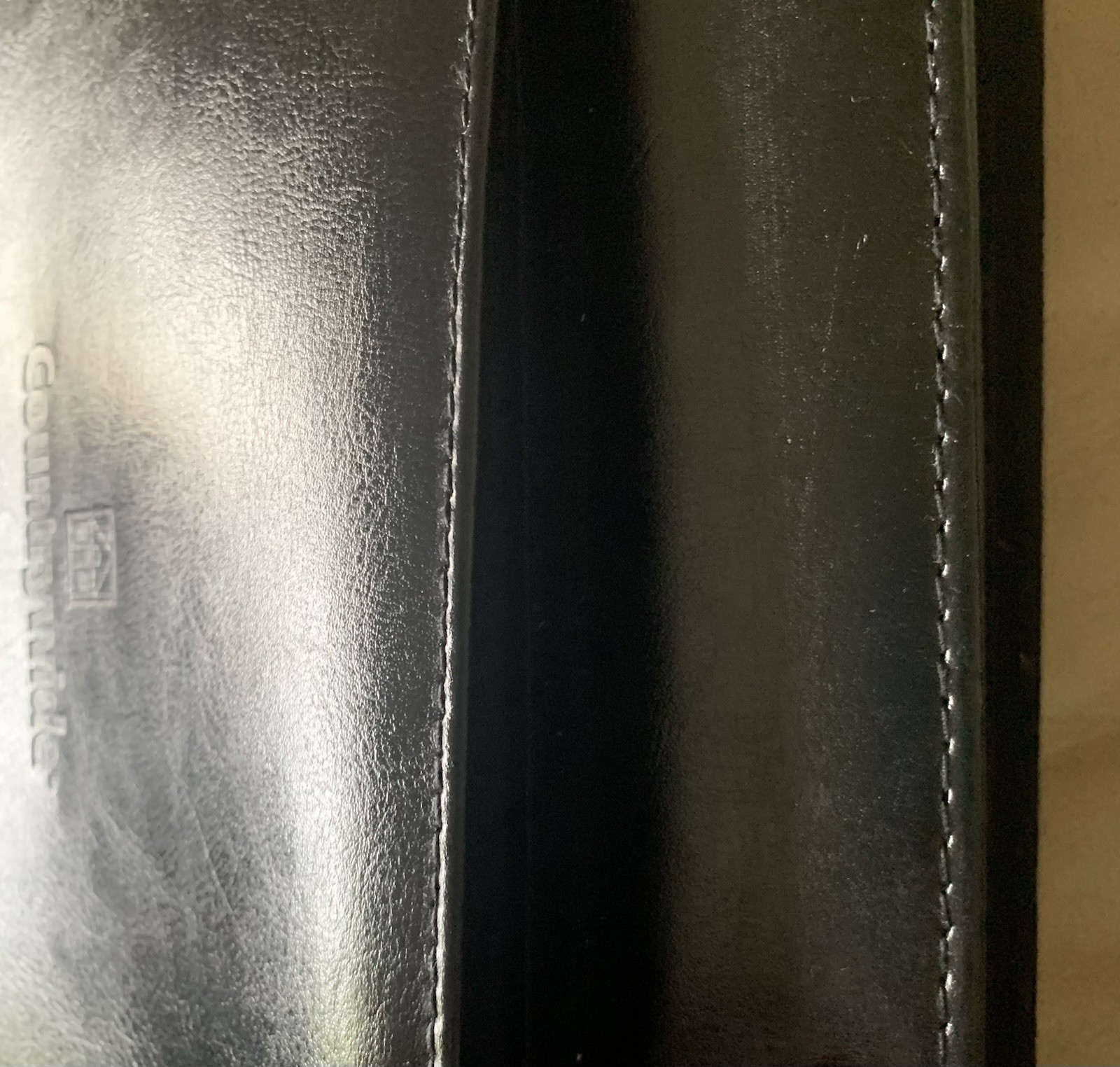 Black Leather Portfolio Folder Padfolio Business Organizer Document Plannr 10×13