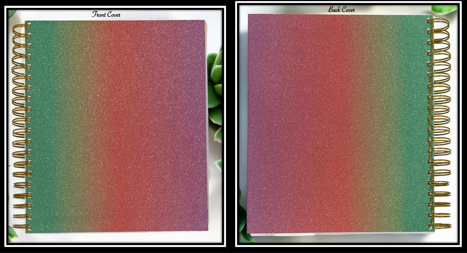 2026 Aurora Harvest Gradient Daily/Monthly Planner Gift Set