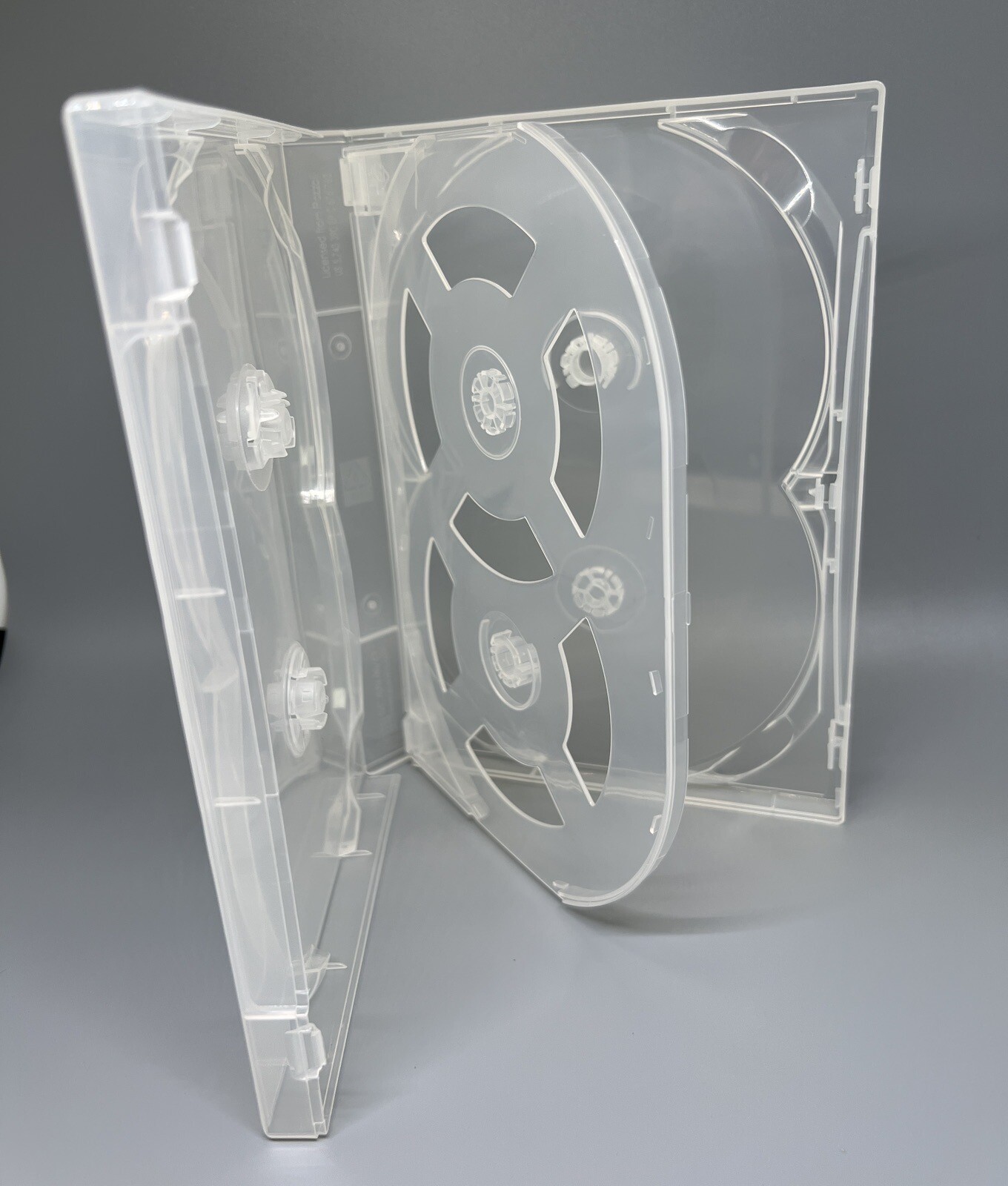 ONE Top Quality Original Scanavo 22mm Multi 6 DVD Case, Clear, DVD6/ONET.PB3.KR
