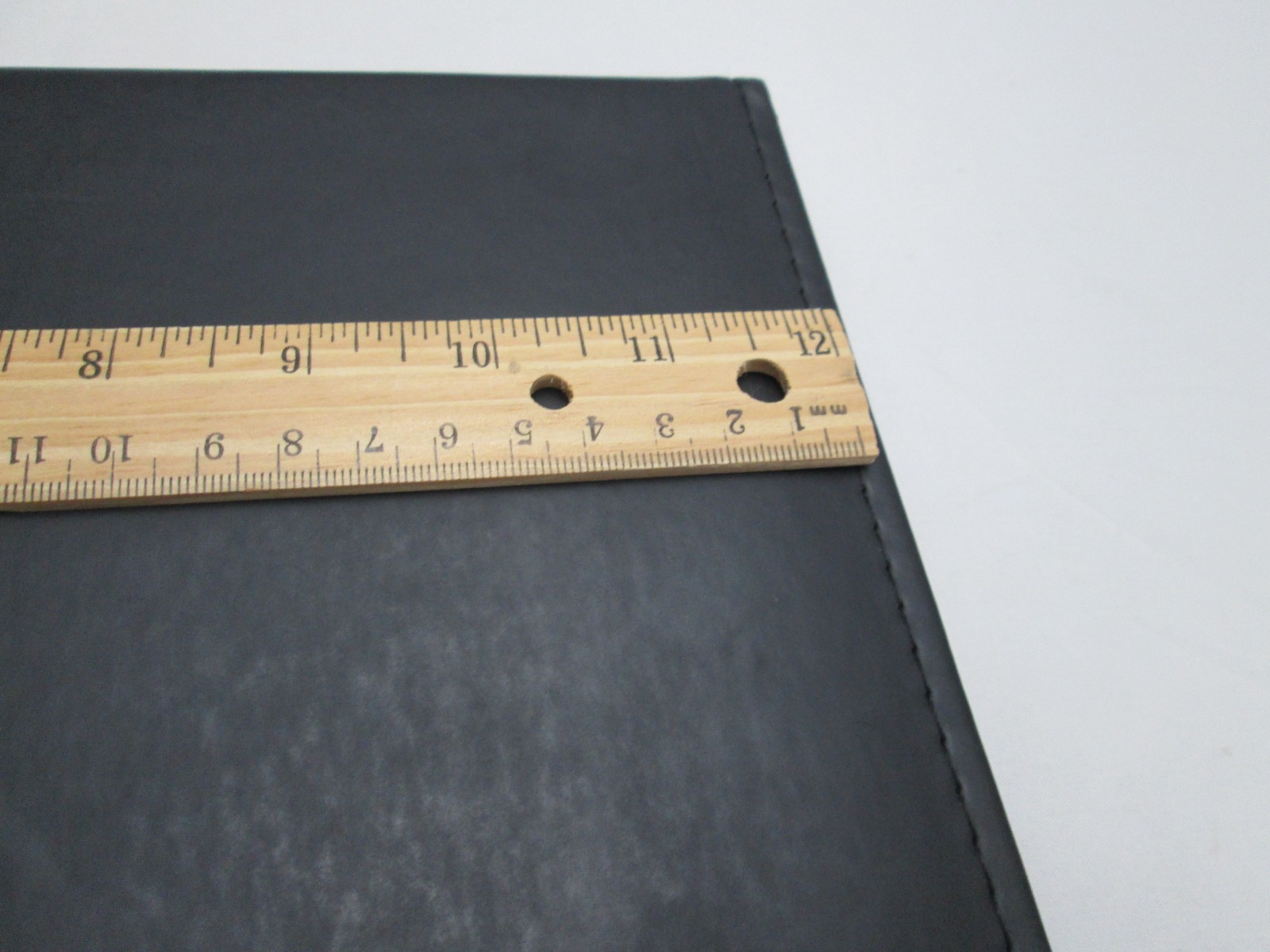 Black Portfolio Folder Organizer Planner Notepad 8.5″x11″ Legal Pad Folio