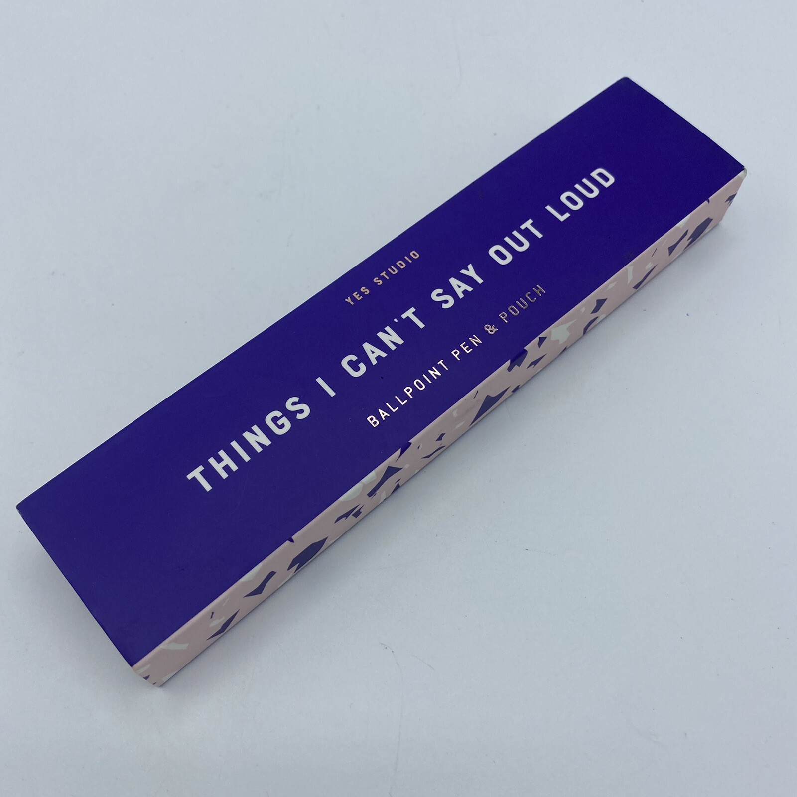 Yes Studio “Things I Can’t Say” Ball Point Pen with Touch Screen Stylus & Case