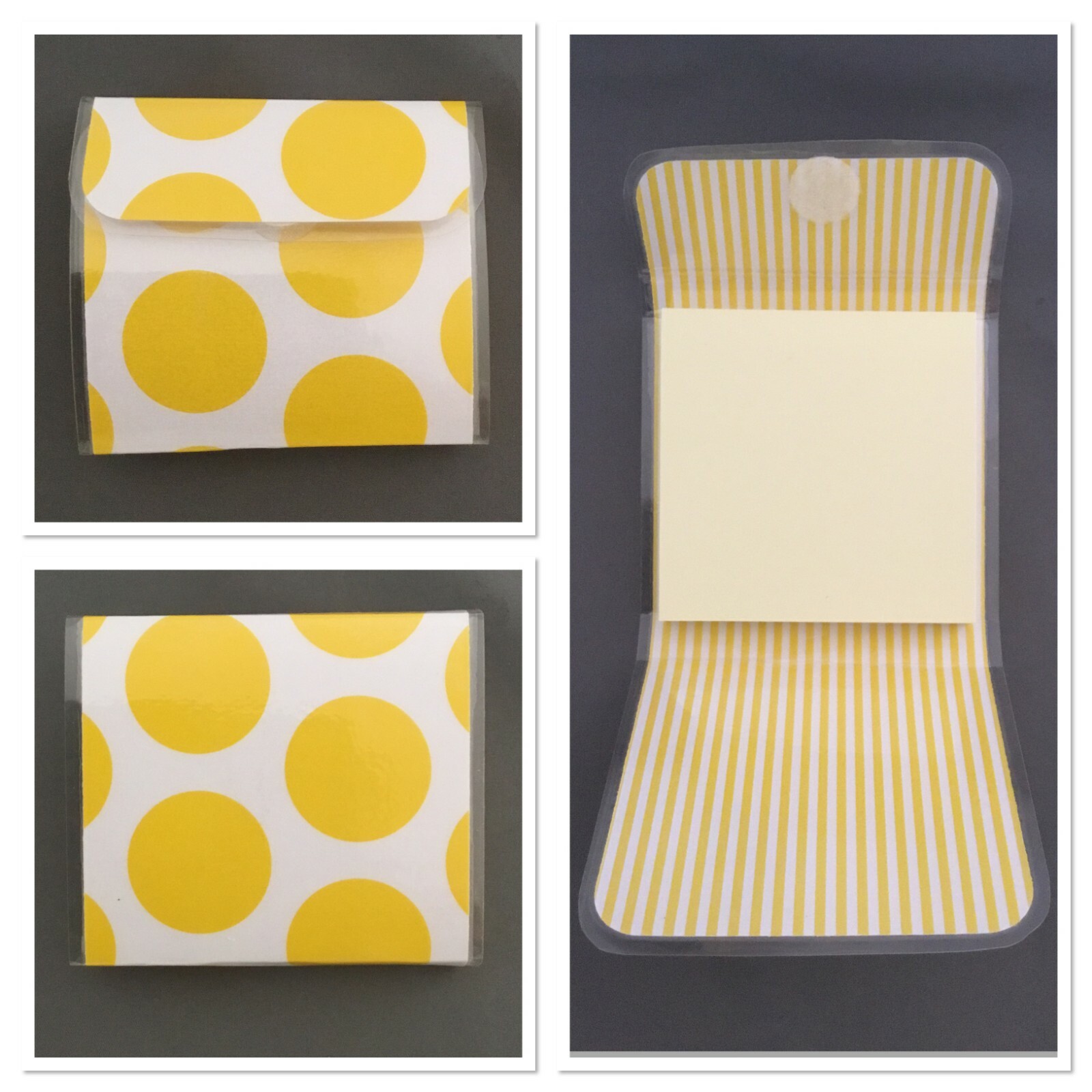Sticky Note Holder Fold-Up Case (Plain-No Logo) Mix & Match Can Personalize