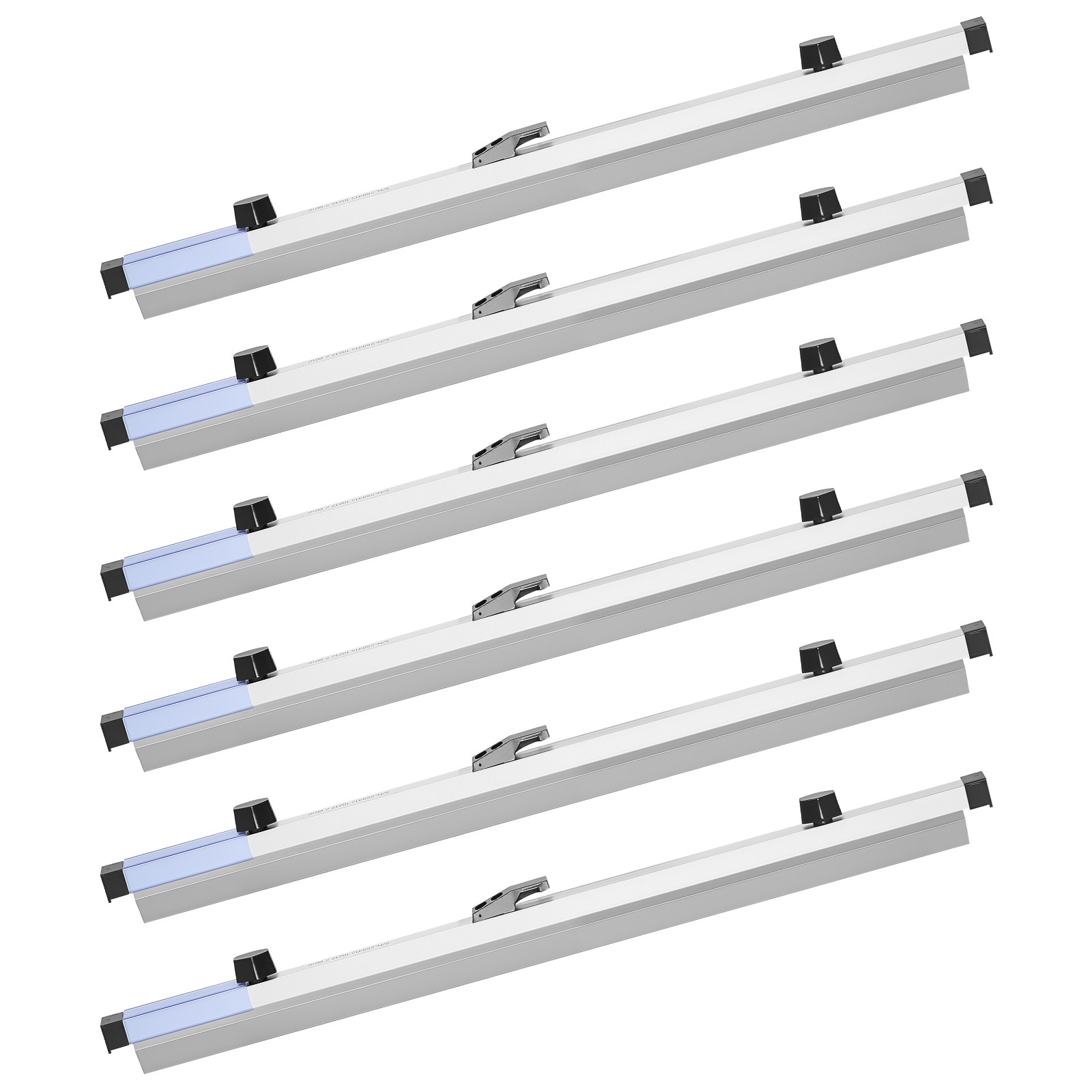 Uimoso 24-Inch Blueprint Hanging Clamps, Binding Strips, 6-Pack