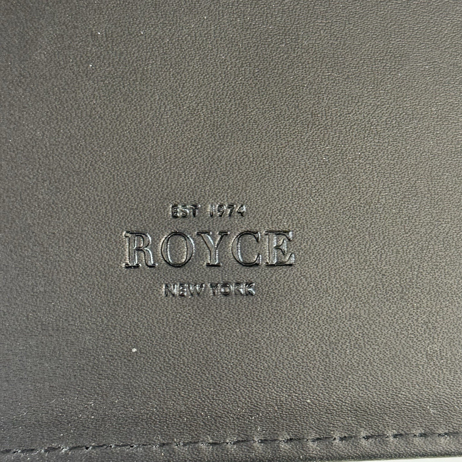 Royce New York Premium Bonded Leather Classic Personal Planner Padfolio – Black