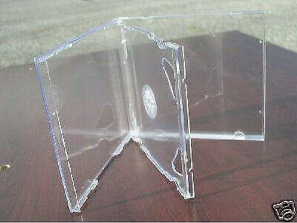 200 NEW 10.4MM DOUBLE CD JEWEL CASES W/ CLEAR TRAY – PSC36CANADA