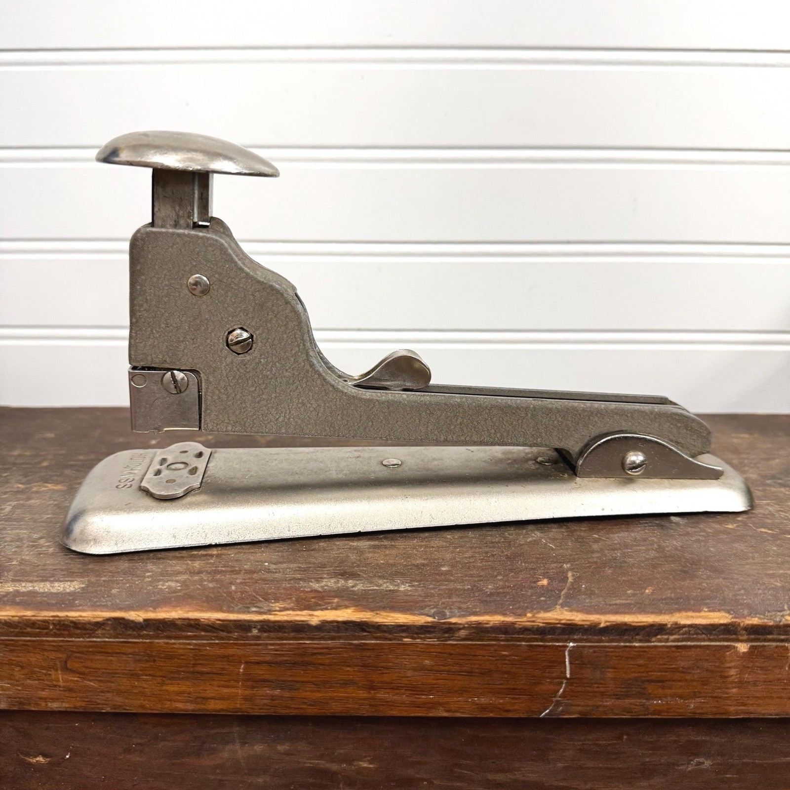 Vintage Hotchkiss Company Desktop Stapler Model No. 5- Vintage retro office