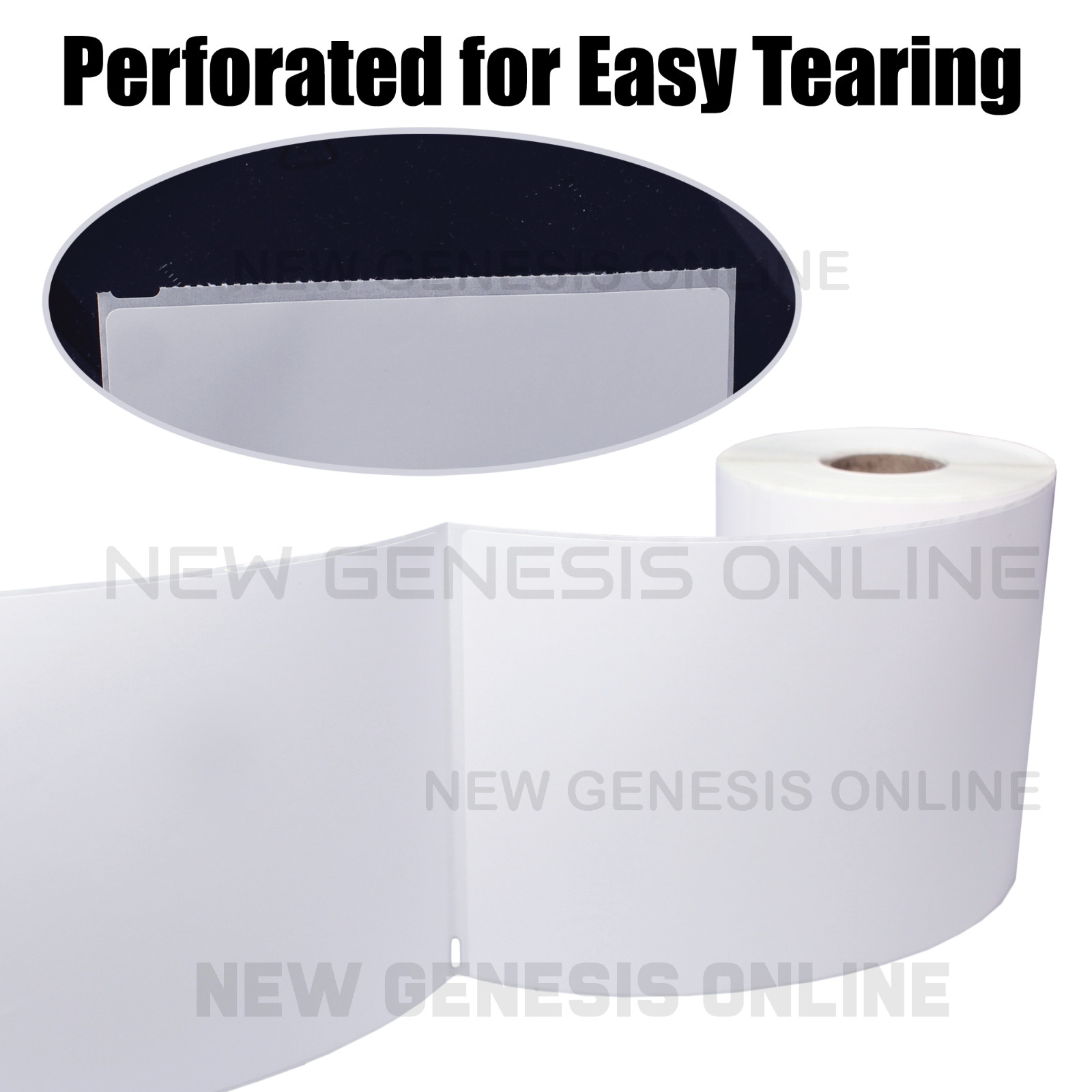 4 Rolls 220 Thermal Shipping Labels 4×6 Compatible 1744907 Dymo 4XL Label Writer