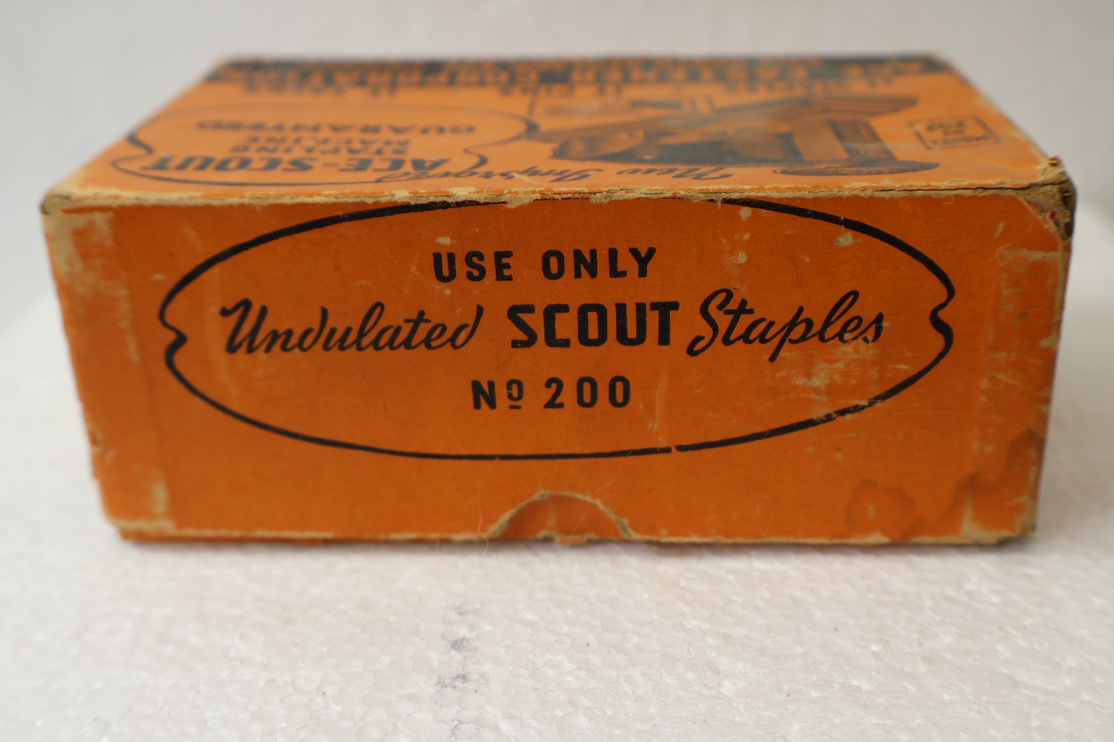 Vintage Ace Scout Model No. 202 With Original Box 3″ x 4.5″ Stapling Machine