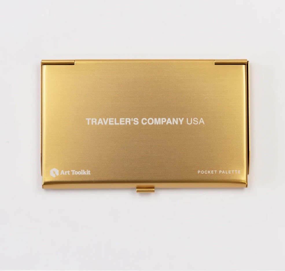 Traveler’s Company USA x Art Toolkit TRAVEL & SKETCH Pocket Palette