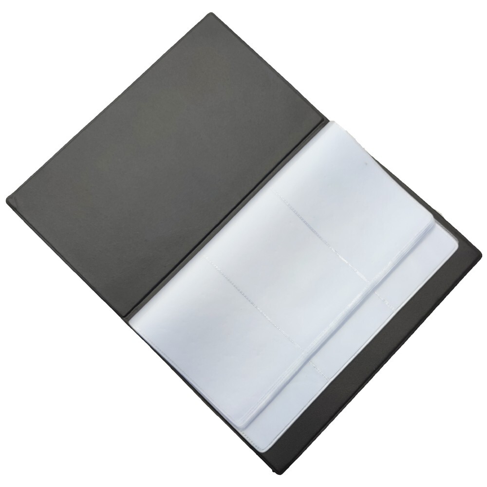 120 Cards Holder Business Name ID Credit Holder Book Case Keeper 60 Pockets