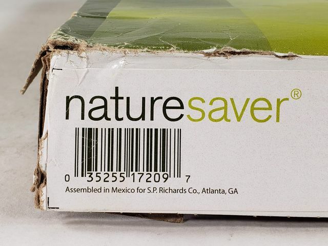 Lot of 5 Packs Nature Saver SP17209 Classification Folders 2 Dividers 9.5″ X 12″