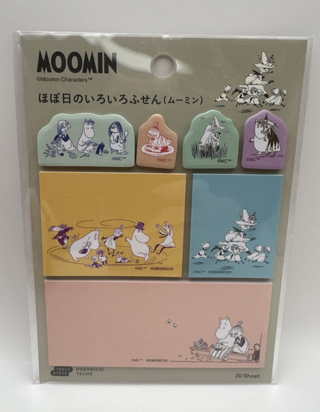 Hobonichi Techo Moomin / Hobonichi Various Sticky Notes Moomin Planner