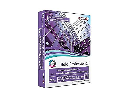 ® Bold Professional Premium Quality Inkjet Or Laser Paper, 5 Reams, Letter Si…