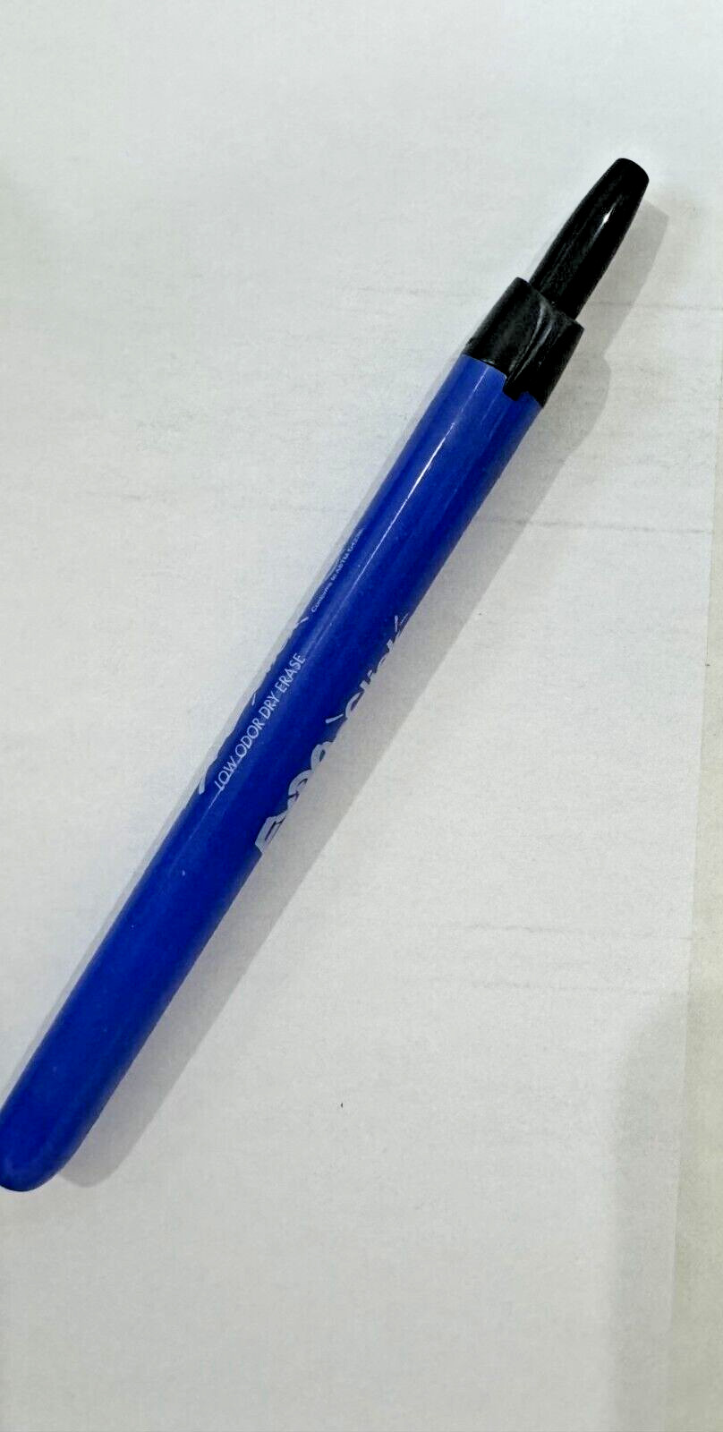 EXPO Click Dry Erase Marker Fine Tip -BLUE, One Marker – # 1767504