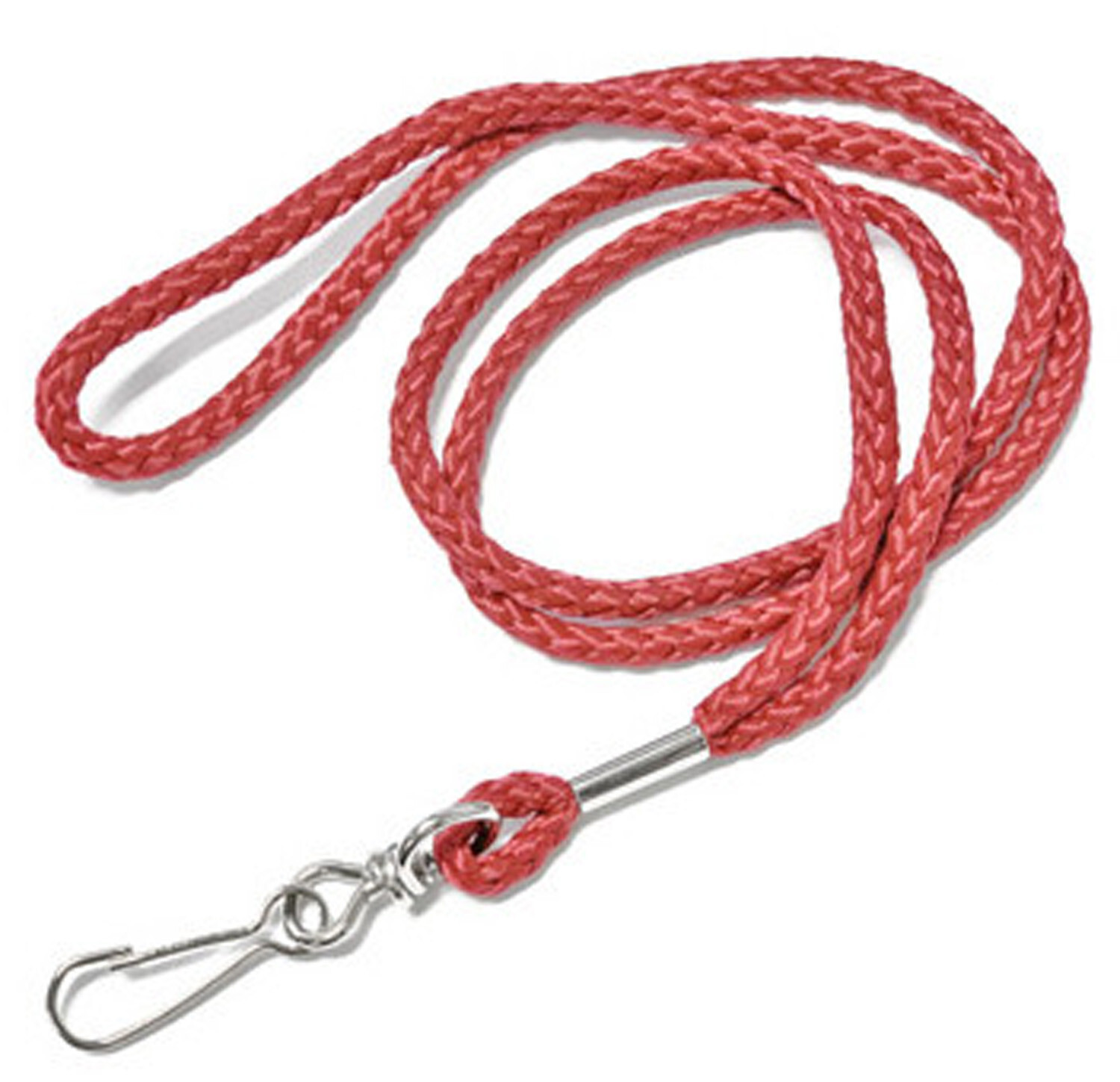 LANYARD – PACK 50 pieces ROPE ROUND NECK LANYARD ID WITH SWIVEL J HOOK