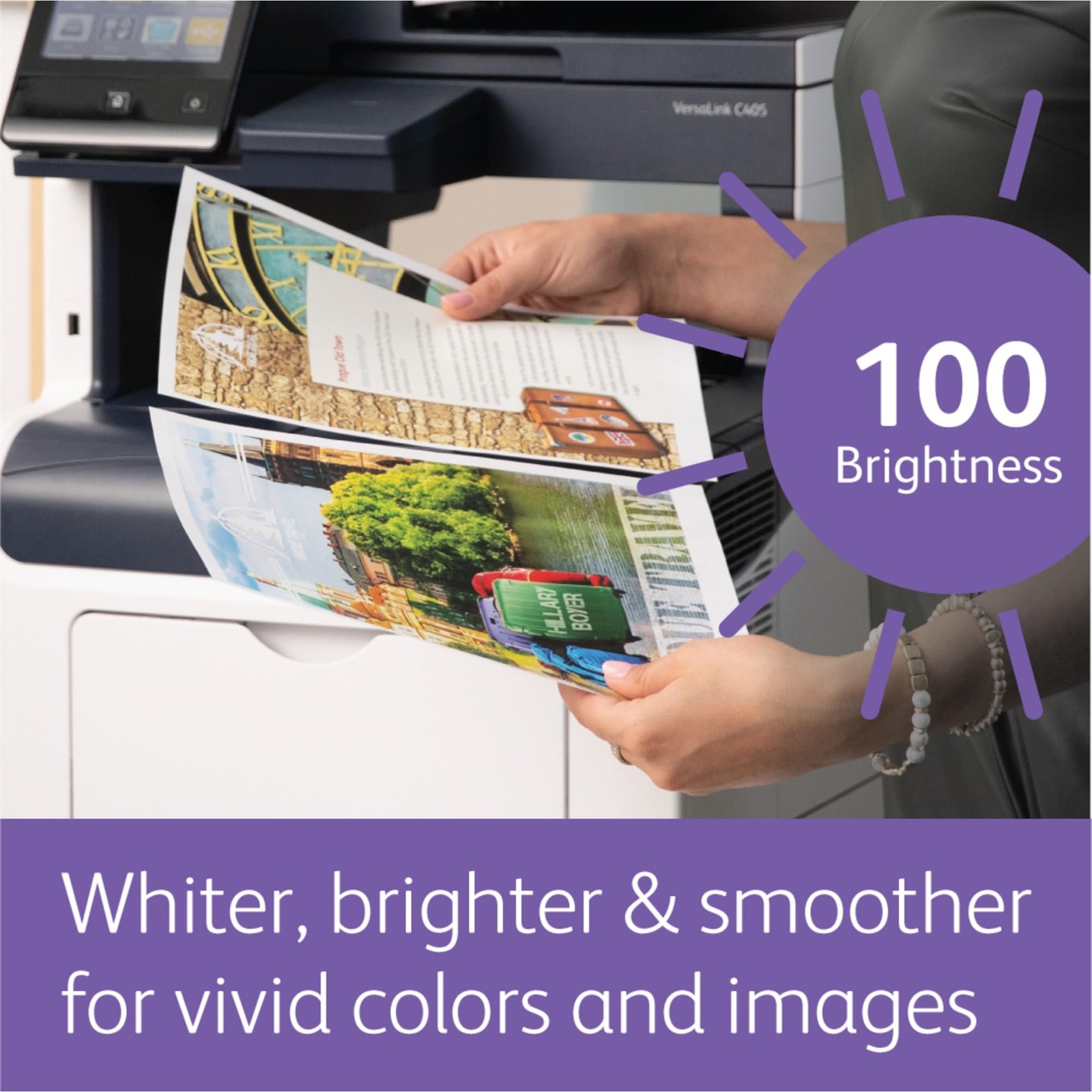® Bold Digital™ Printing Paper, Letter Size, 100 Brightness, 32 Lb Text (120 …