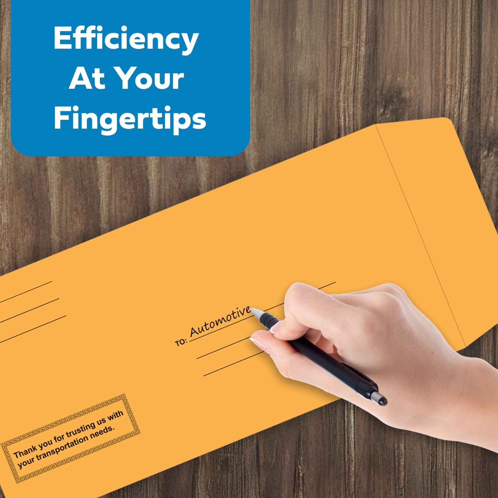 Printed License Plate Envelopes – Self Sealing – Press & Seal (100 per box)