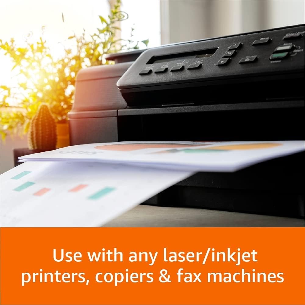 Professional Quality 30% Recycled Copy Printer Paper, 8.5×11 Inches, 3 Reams