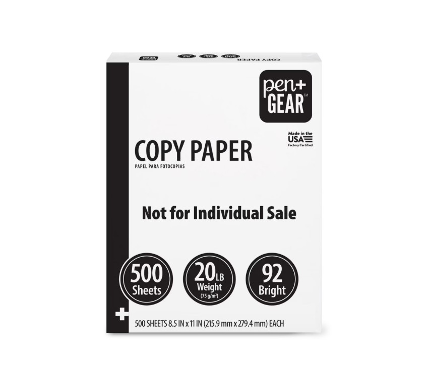 Copy Paper 8.5″ x 11″ 94 Brightness 4000 Sheets / 8 Ream.NEW FreeShip