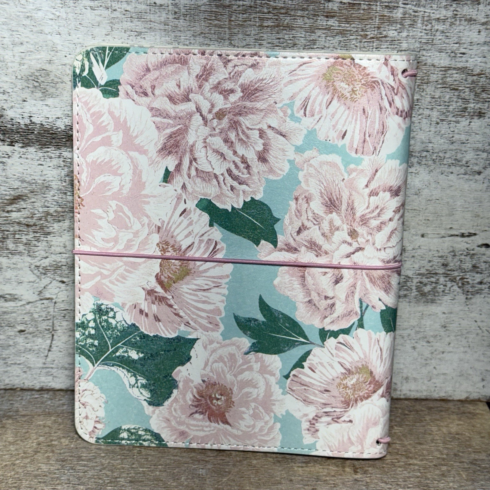Unbranded Assorted Florals, Cactus Inside Journal Cover Pink, Green 6 1/2″x8″