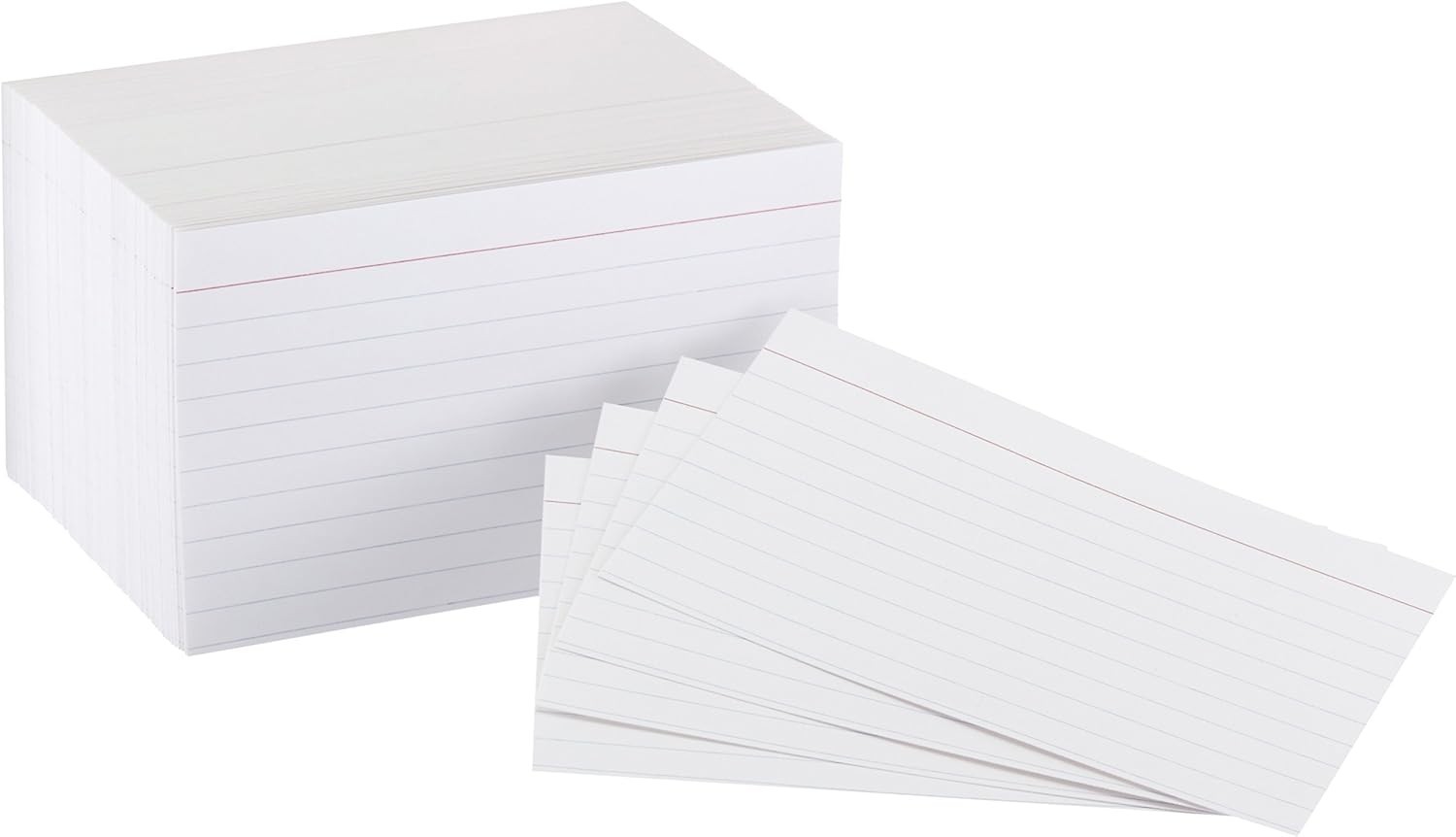 3×5 Ruled Index Cards Heavy Weight White Note Cards 300 Count x3