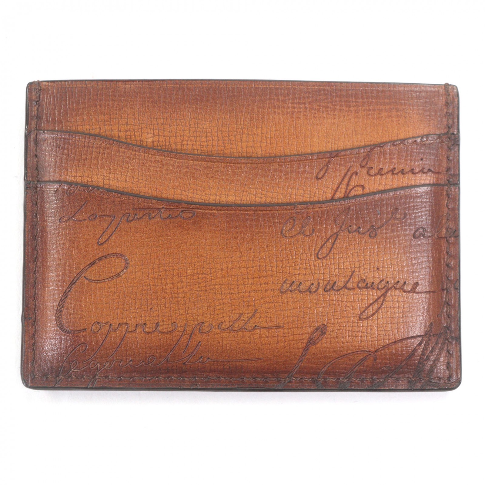 Berluti Venezia Palmerato Card Case – DUTY FREE