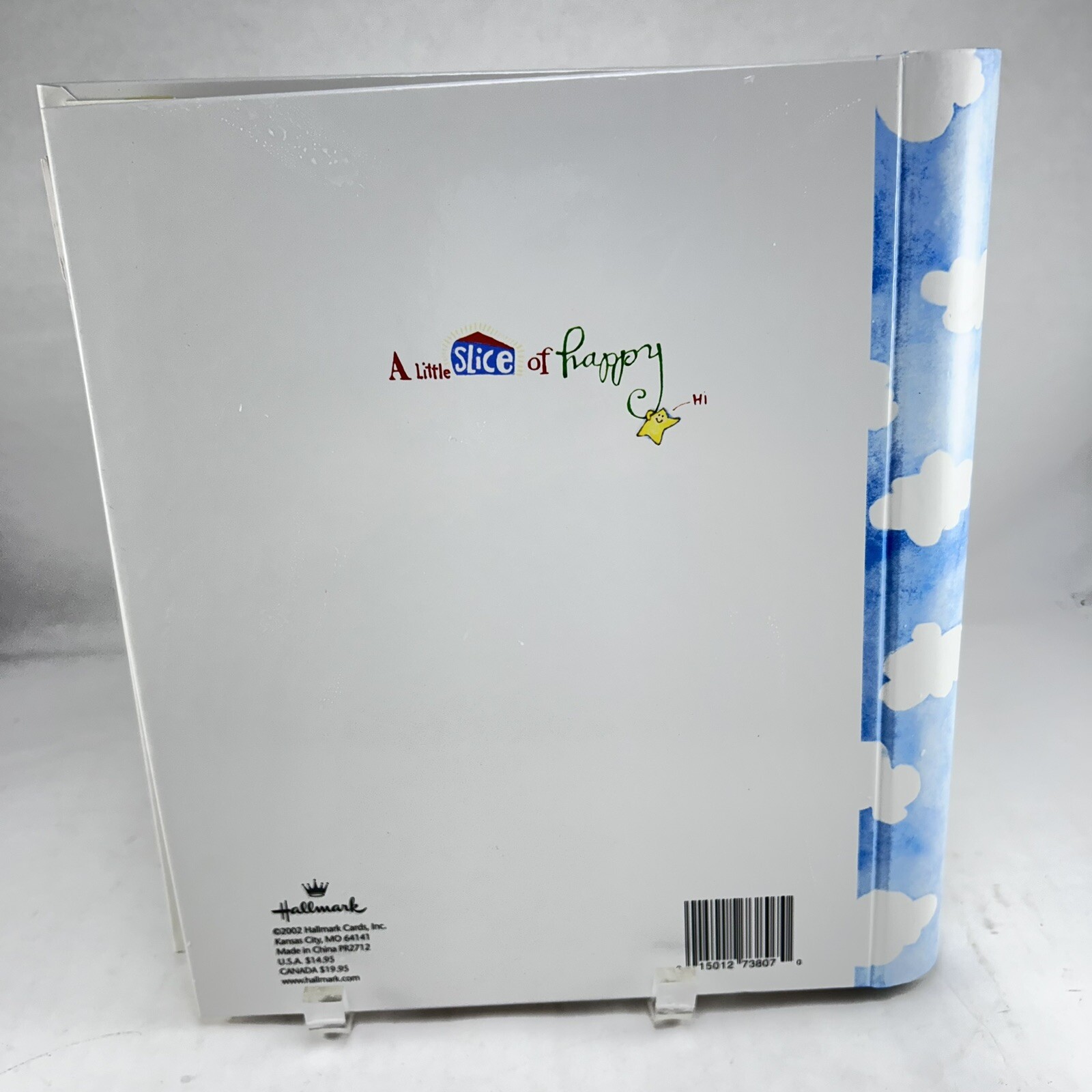 Hallmark A LITTLE SLICE of HAPPY Greeting Card Organizer Address Book 2002
