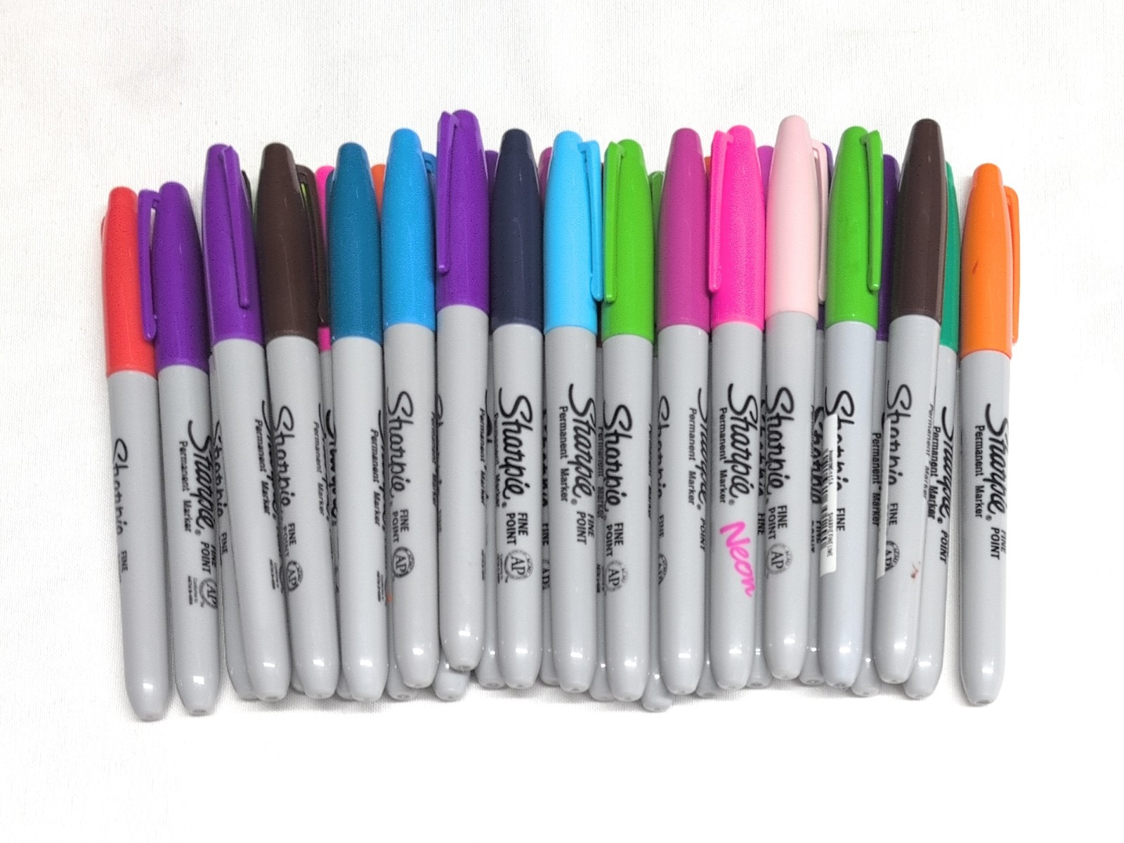 30ct Sharpie Marker Lot: Factory Assembly Errors/ Overstock/ Random Ink Colors