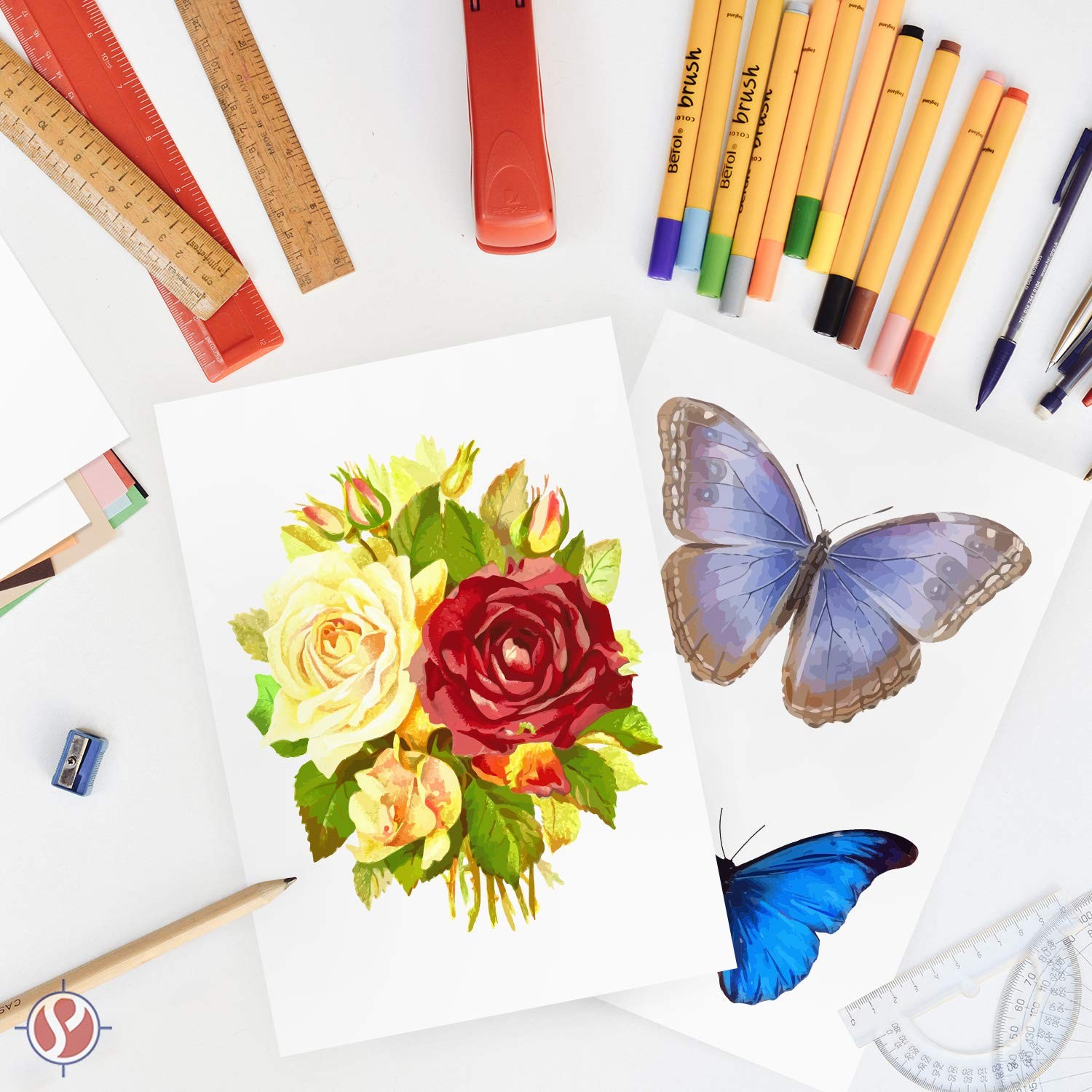 A5 Premium White Cardstock| For Copy, Printing, Writing | 5.83″ x 8.27″ inche…
