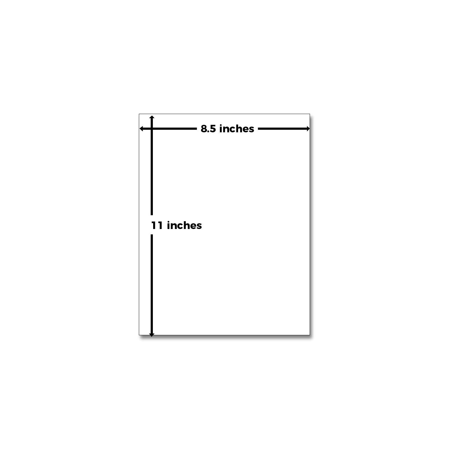 Sunburst Yellow Bright Color Cardstock, 65lb Cover (176GSM), 8.5 x 11, 100 Qty