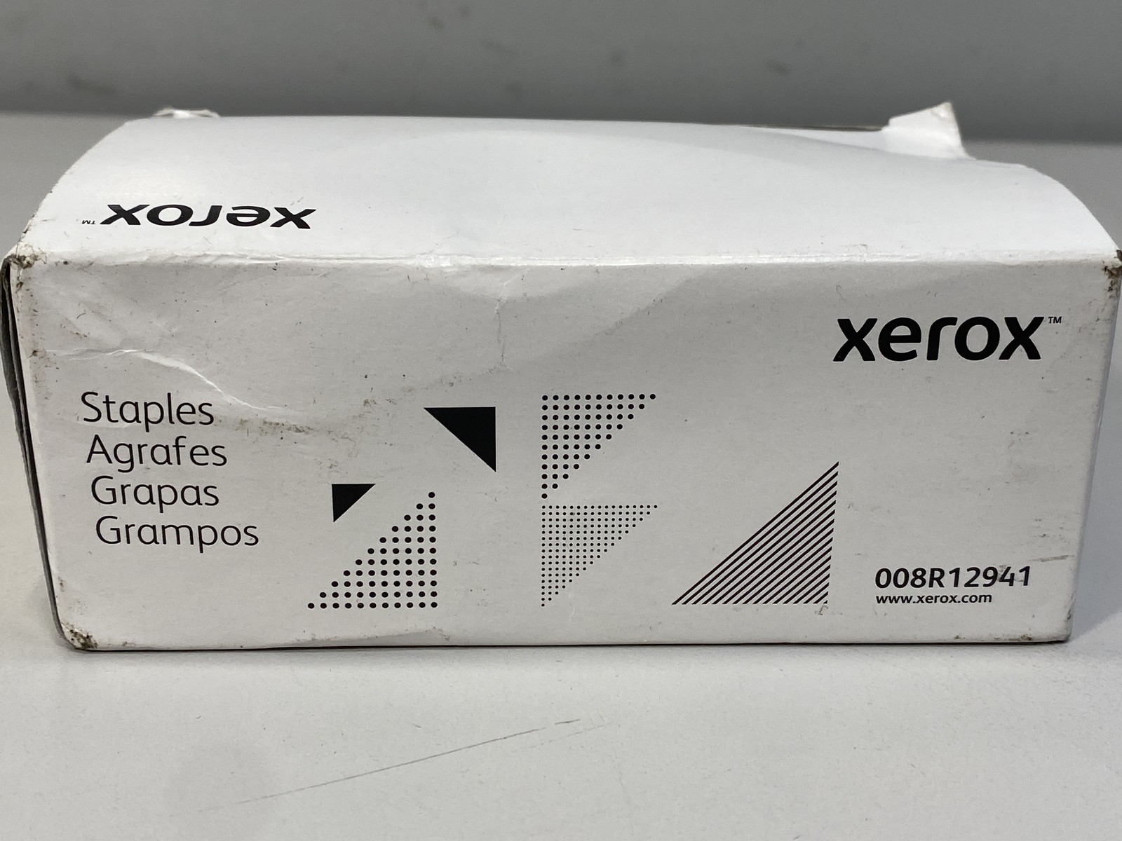 Xerox 008R12941 Finisher Staples, 5,000 Staples/Cartridge, 3 Cartridges/Box