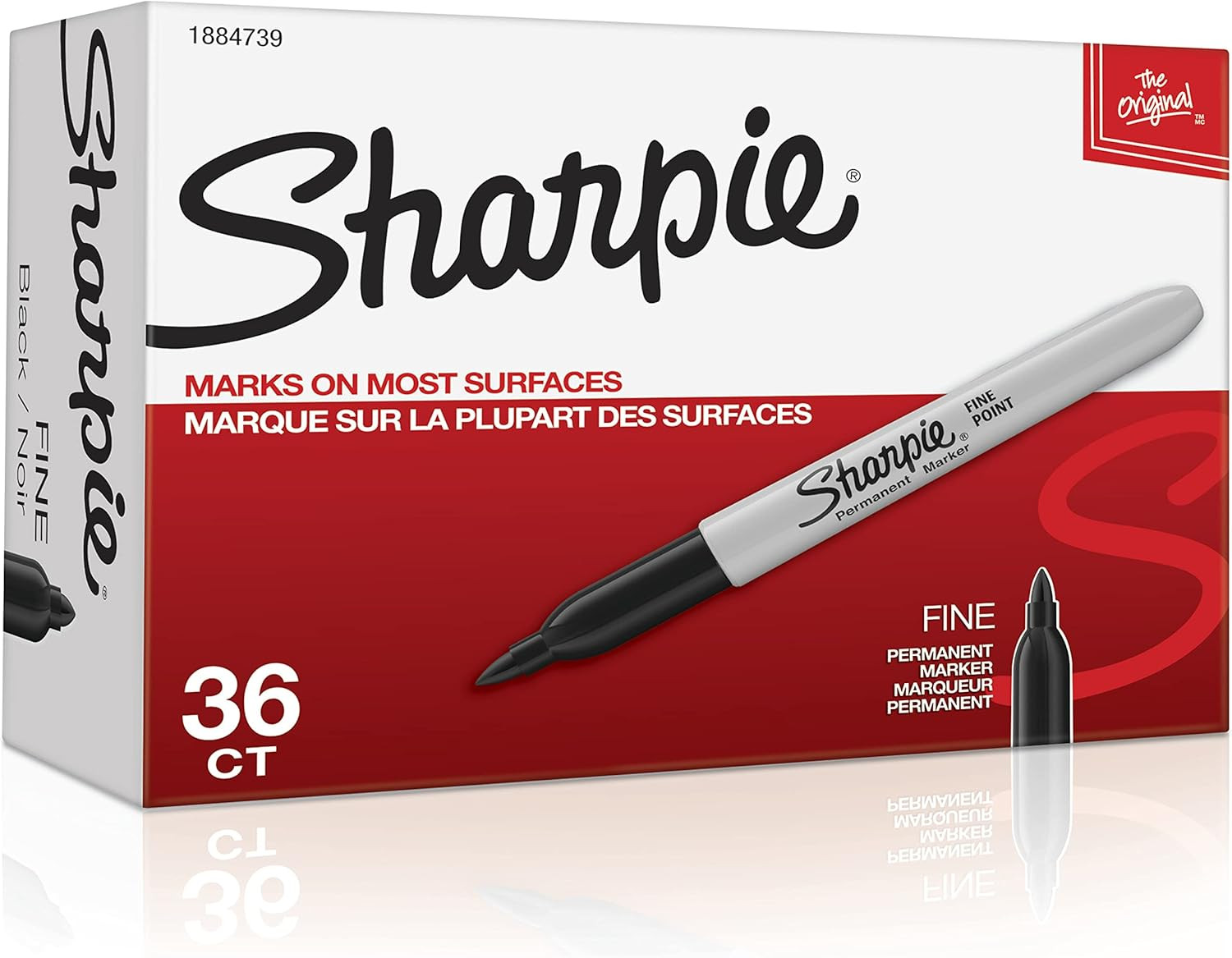 Permanent Markers Bulk Set Fine Tip Markers Set for Plastic Metal Wood and More