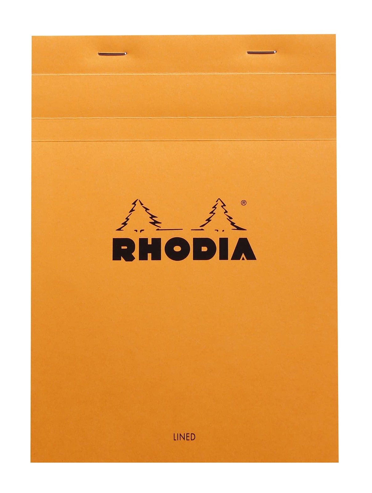 Rhodia Classic French Paper Pads Ruled with Margin 6 in. x 8 1/4 in. Orange 1…