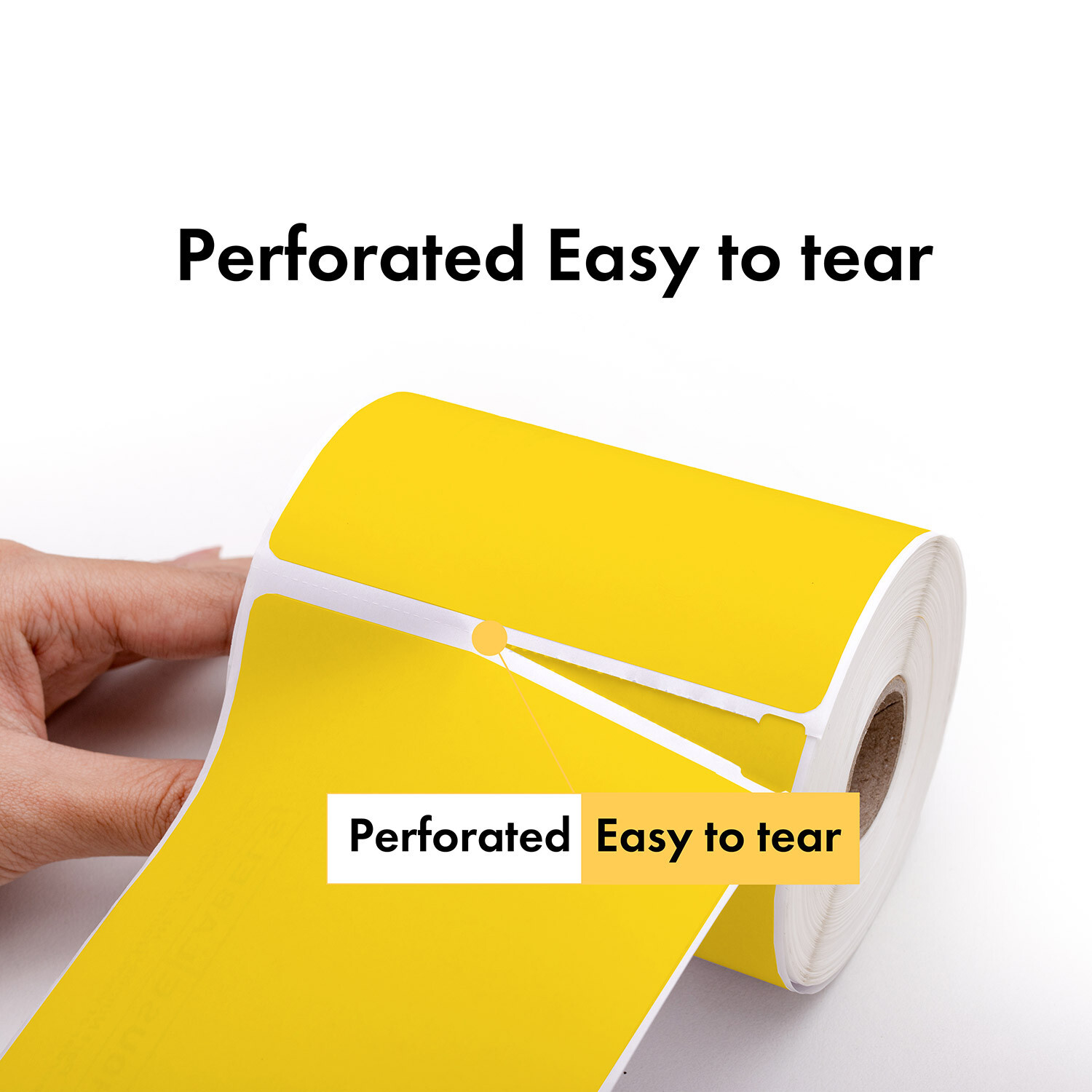 ZEBRA / ELTRON Compatible 3×5 (3″ x 5″) YELLOW Direct Thermal Labels (12) Rolls