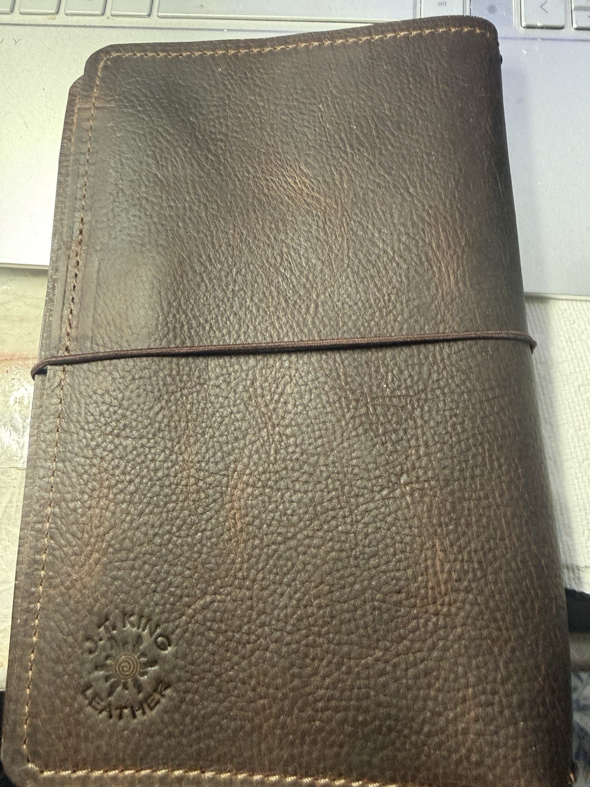 NEW Handmade Buffalo Leather Travelers Notebook, A5 Size, Plus Box Of 17 Ntbks