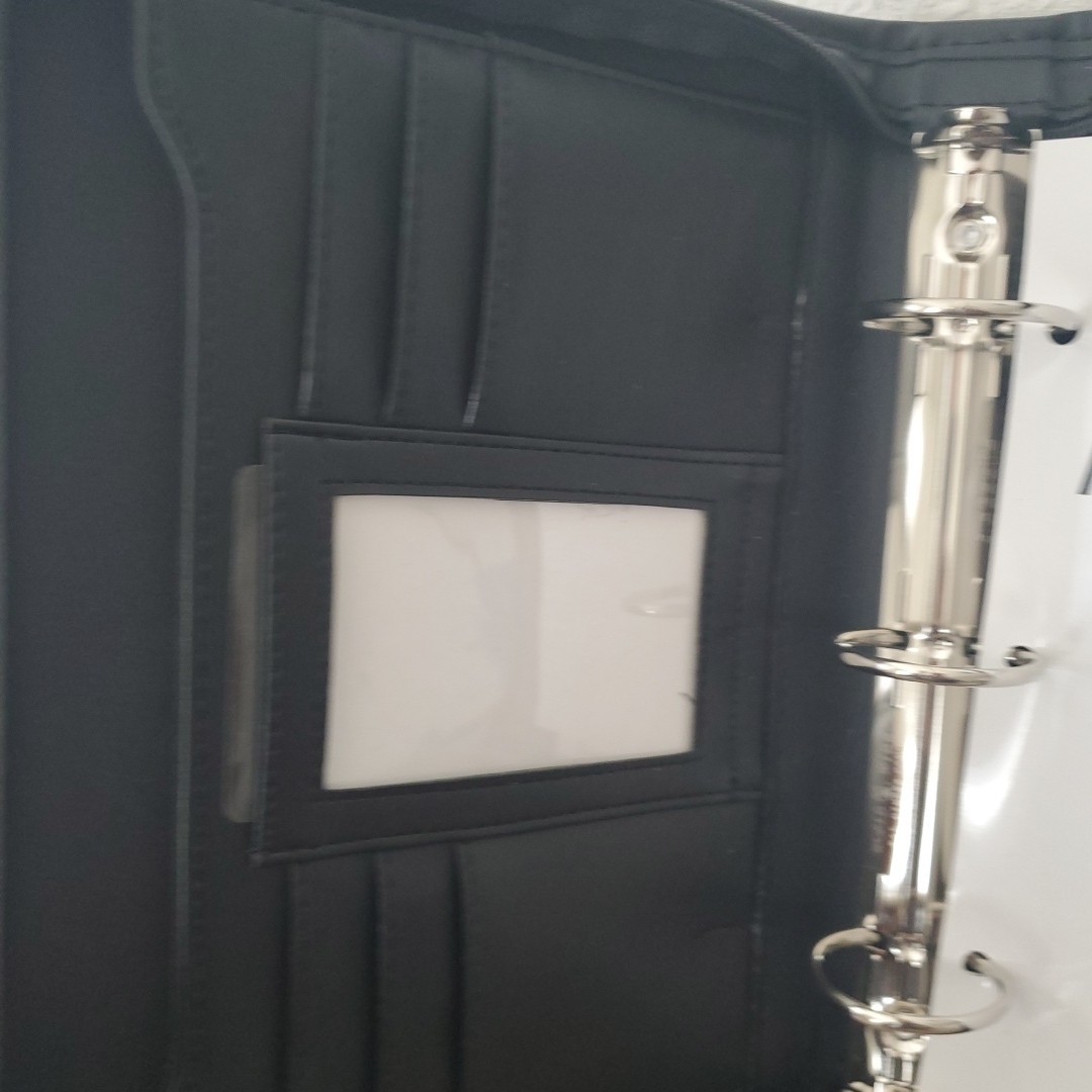 Dart Leather Portfolio Organizer Zipper Men Women Padfolio Business Binder