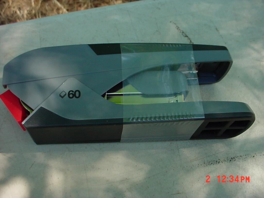 Tru Red One-Touch Desktop Stapler Model TR58490 w/ 60 Sheet Capacity