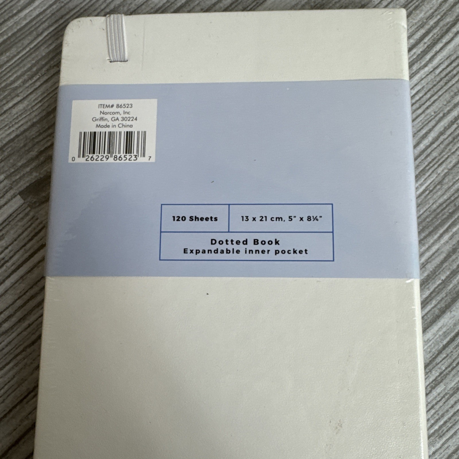 Exceed Hard Cover Journal, Dotted Book, 120 Pages, 5″ X 8.25″, White, 86523