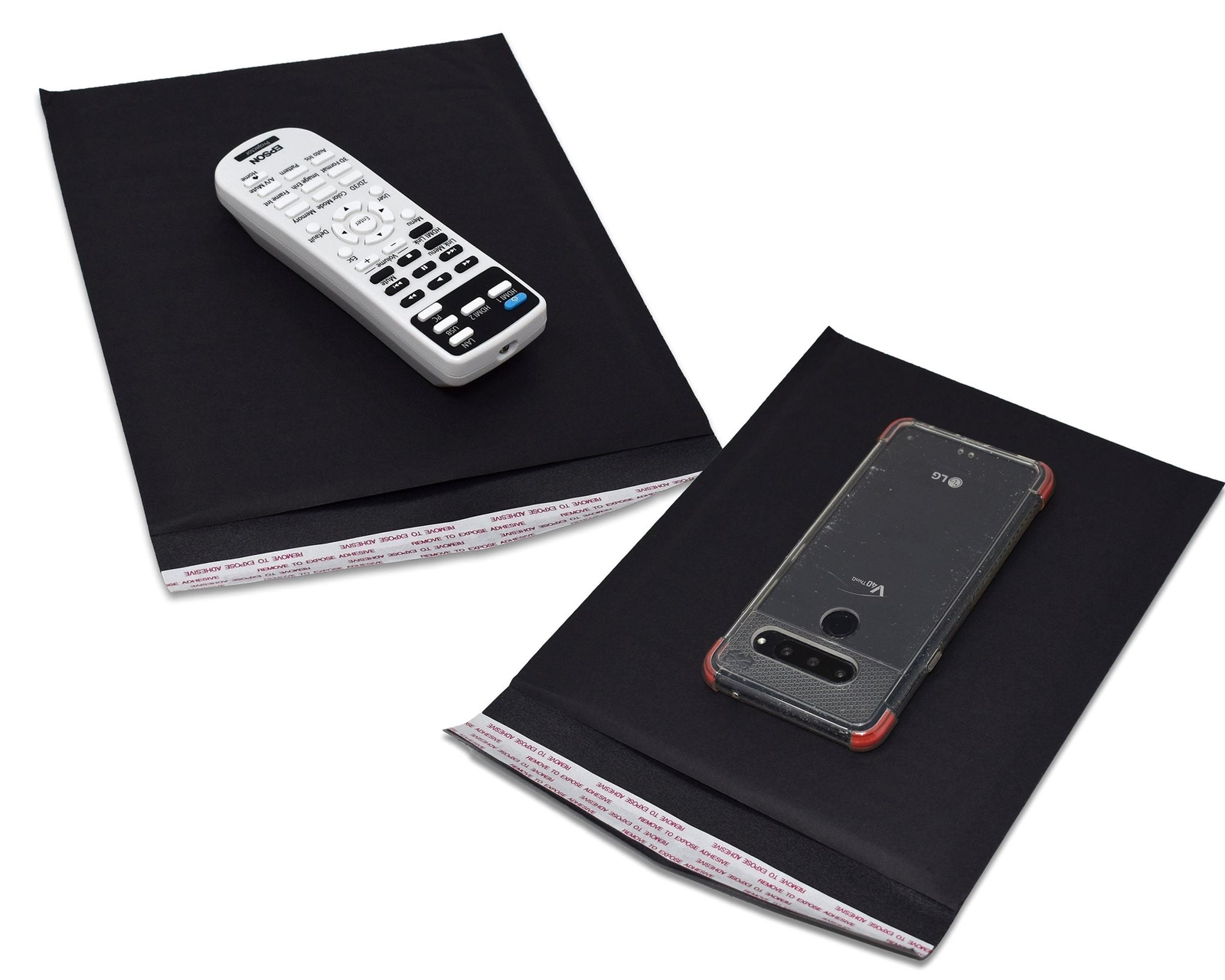 4×8, 5×9, 6×10, 8×12 Black Matte Kraft Bubble Mailers! Colorful Unique Quality P