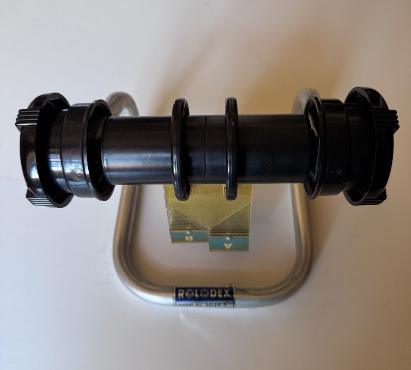 Vintage ROLODEX USA 5024X Rotary Flip Card File Home Office Retro